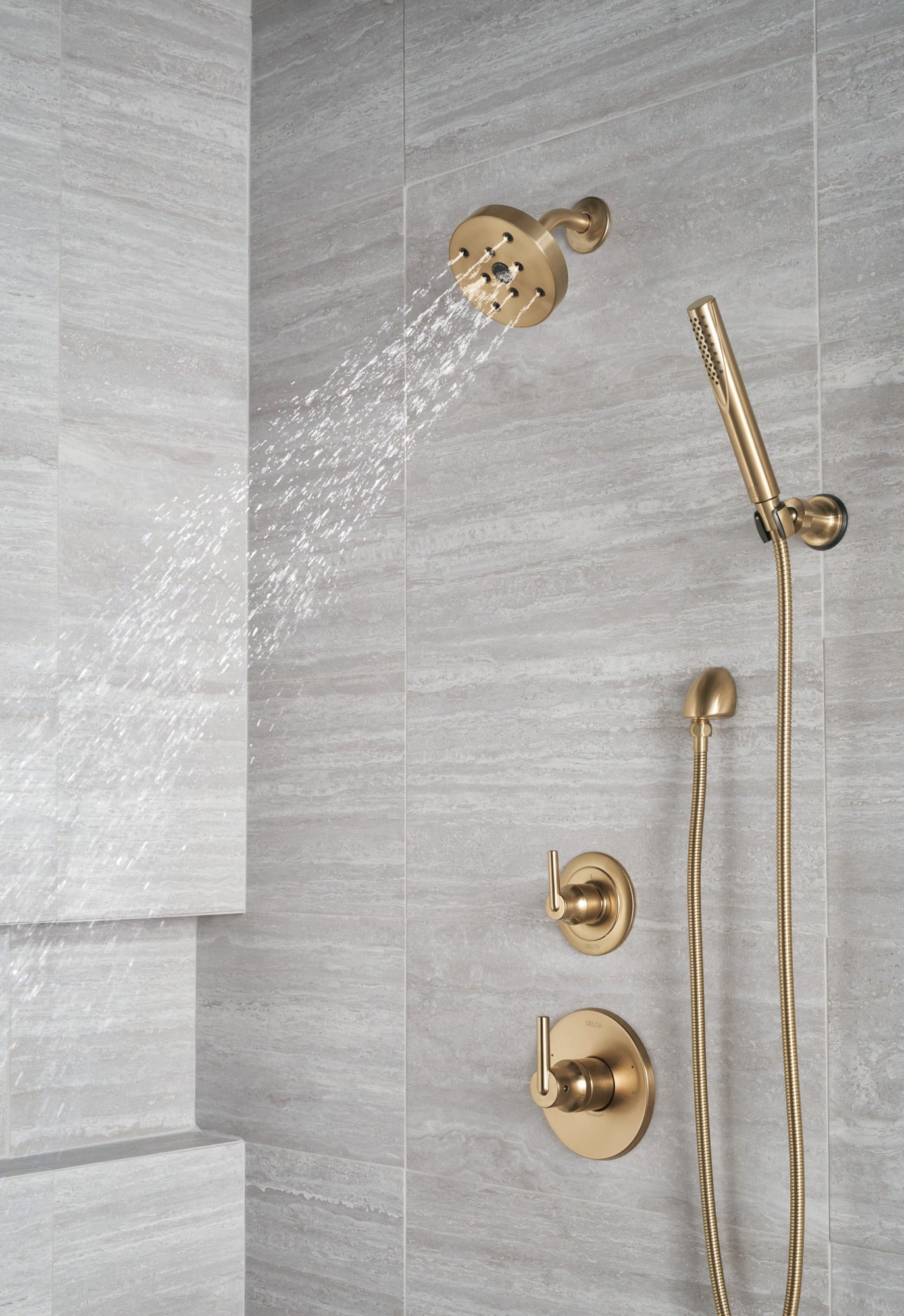 Delta Trinsic® Monitor® 14 Series H2OKinetic® Shower Trim