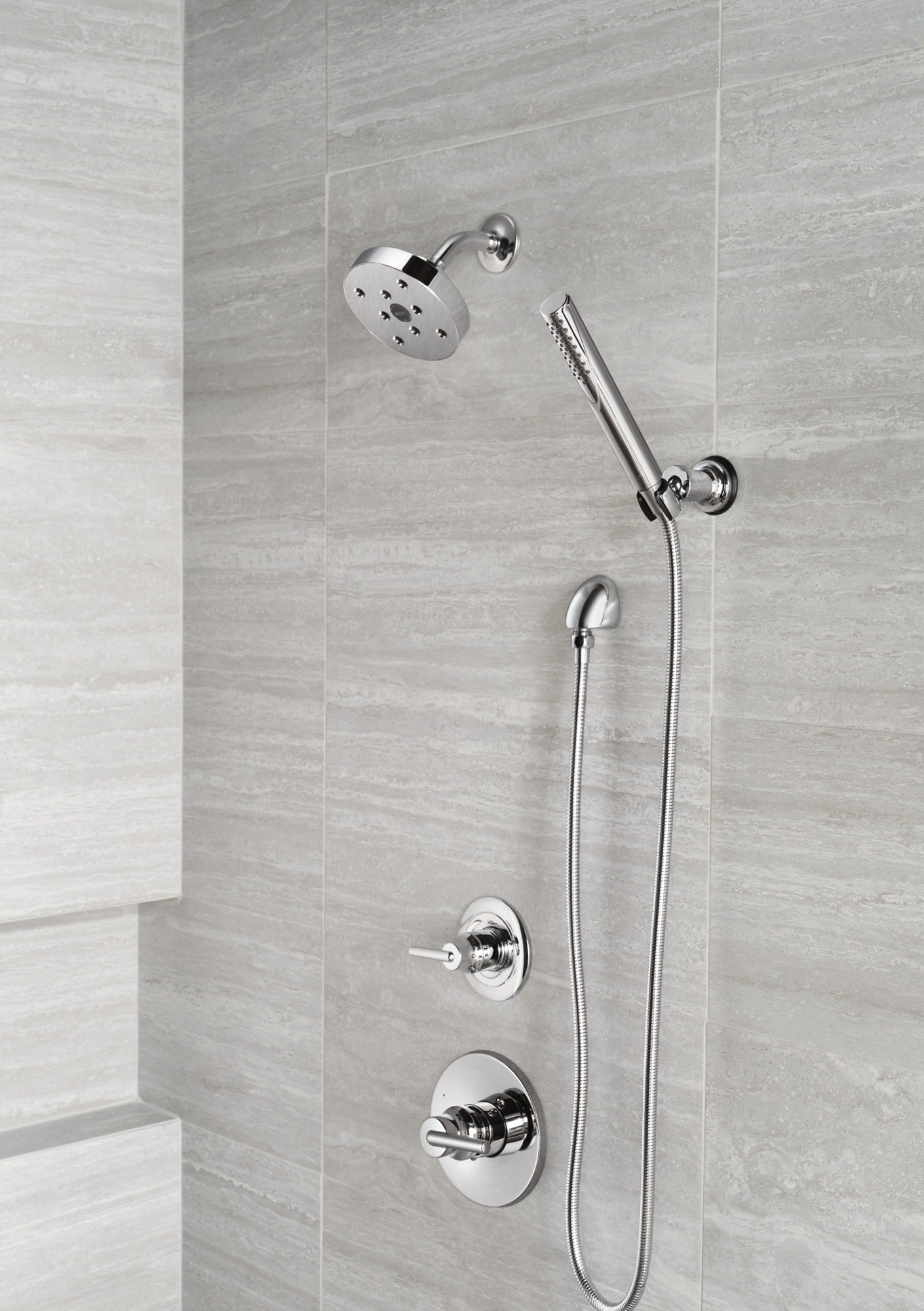 Delta Grail® Premium Single-Setting Adjustable Wall Mount Hand Shower