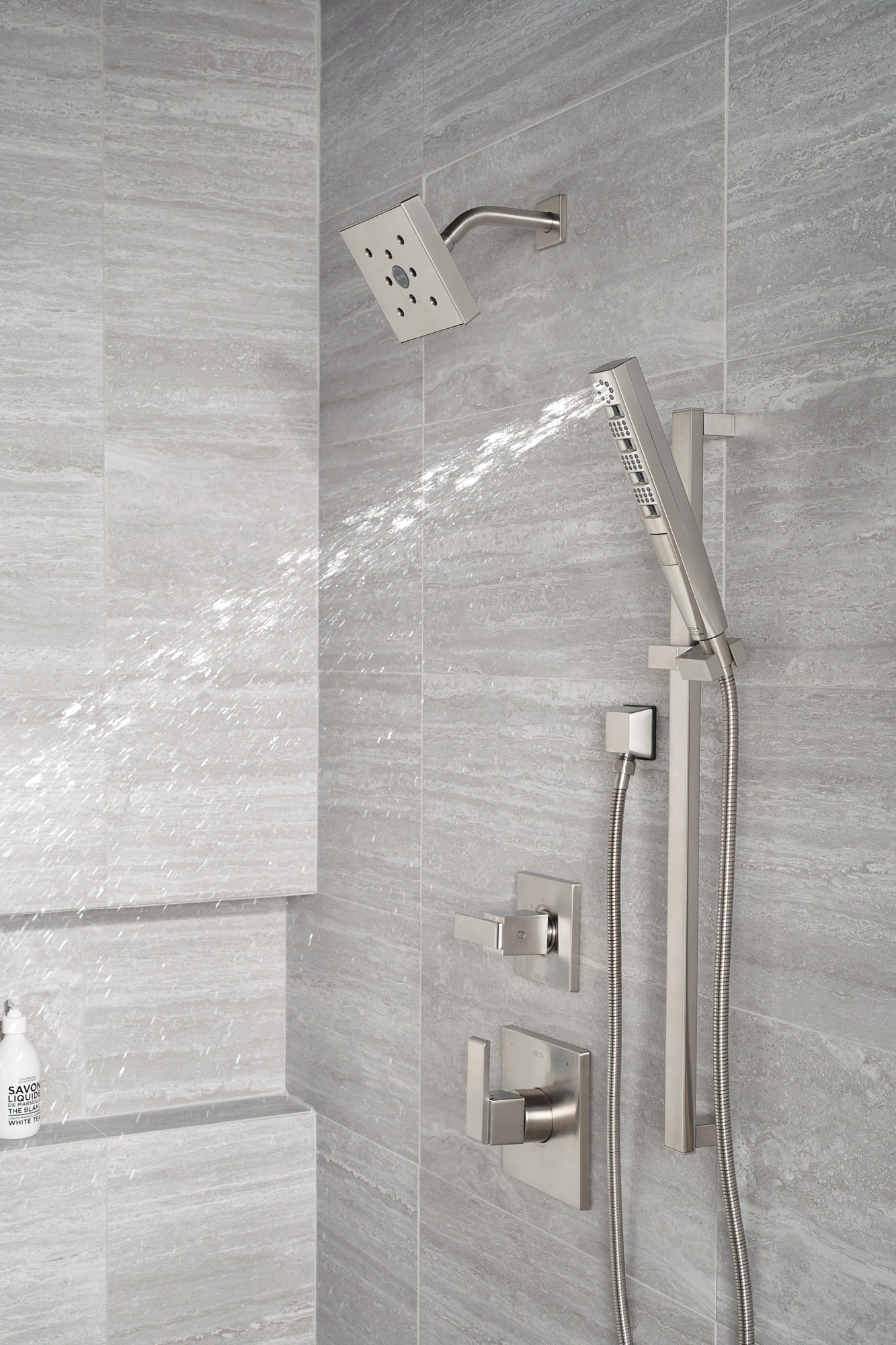 Delta Universal Showering Components Square Wall Elbow for Hand Shower