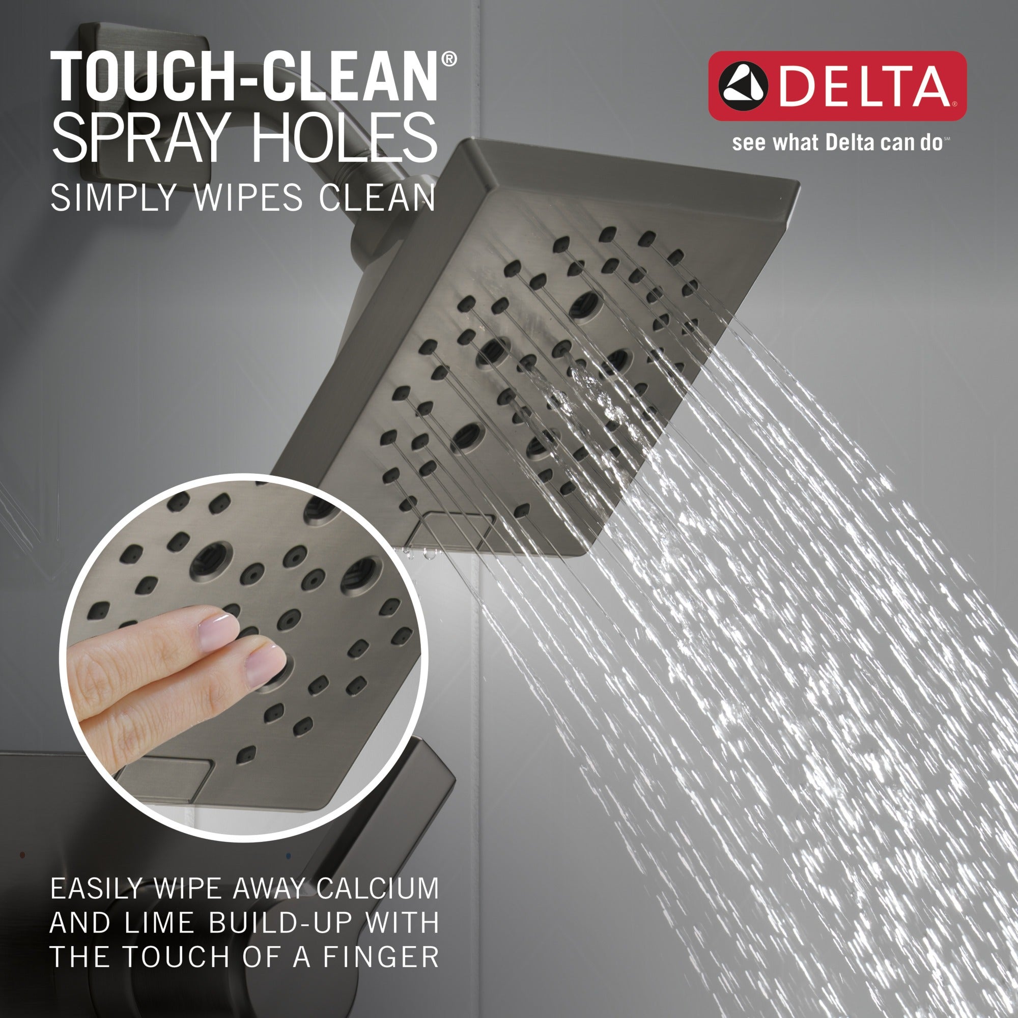 Delta Pivotal® Monitor® 14 Series H2OKinetic® Shower Trim
