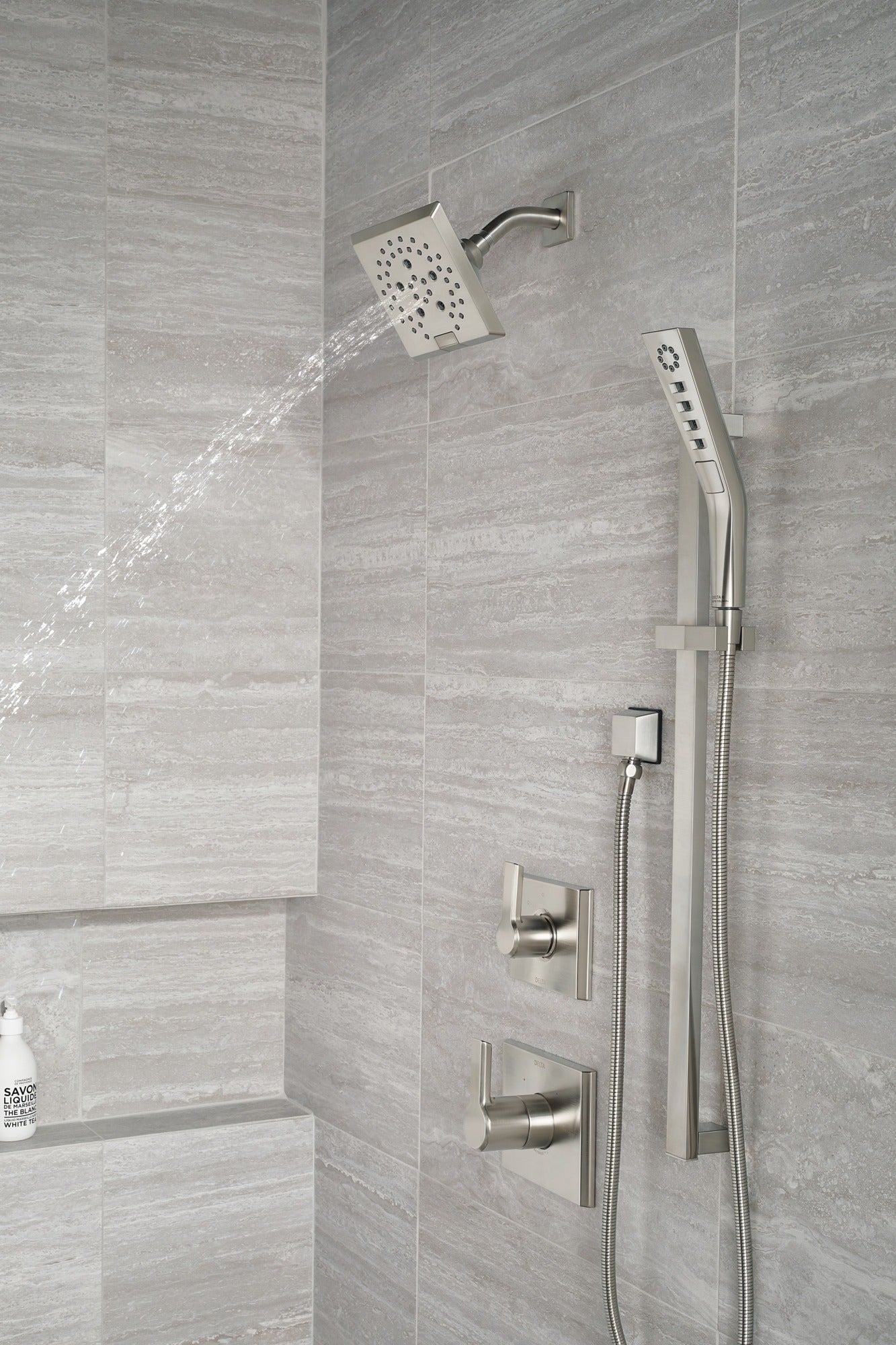 Delta Universal Showering Components Square Wall Elbow for Hand Shower