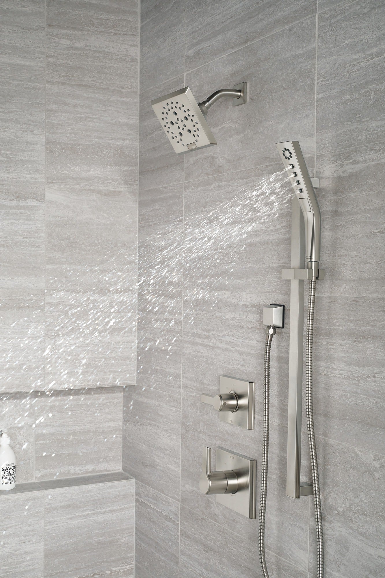 Delta Universal Showering Components Square Wall Elbow for Hand Shower