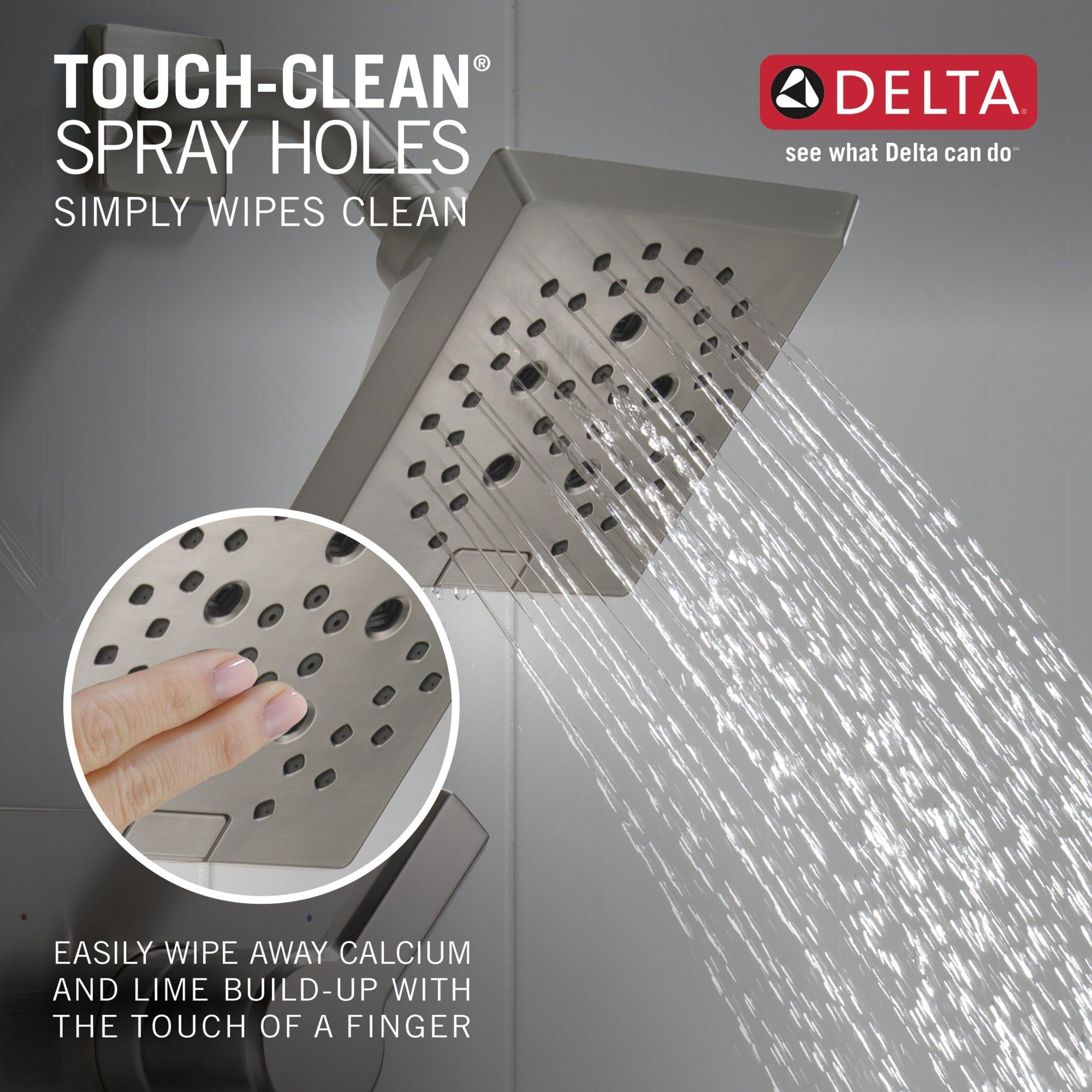 Delta Pivotal® Monitor® 14 Series H2OKinetic® Shower Trim