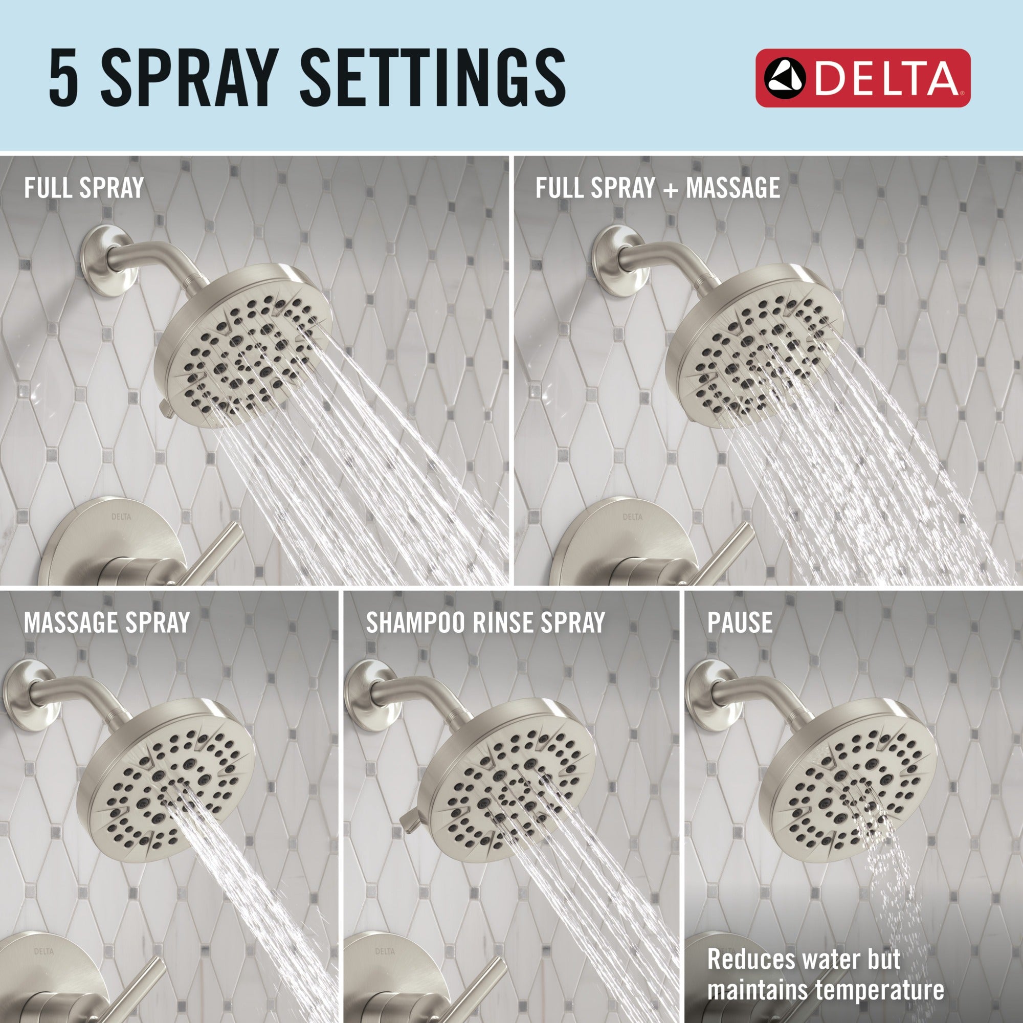 Delta Altado™ Monitor 14 Series Tub & Shower Trim