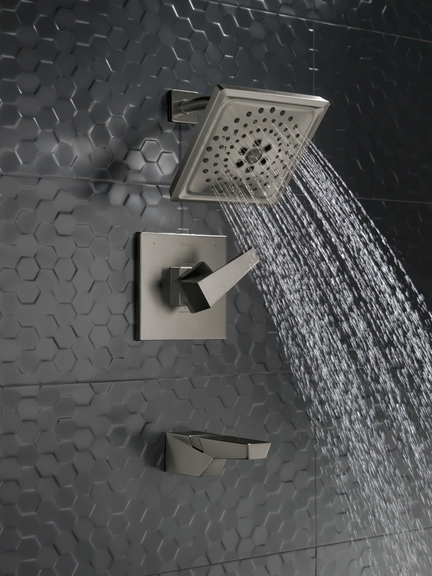 Delta Trillian™ 14 Series H2Okinetic Tub Shower Trim