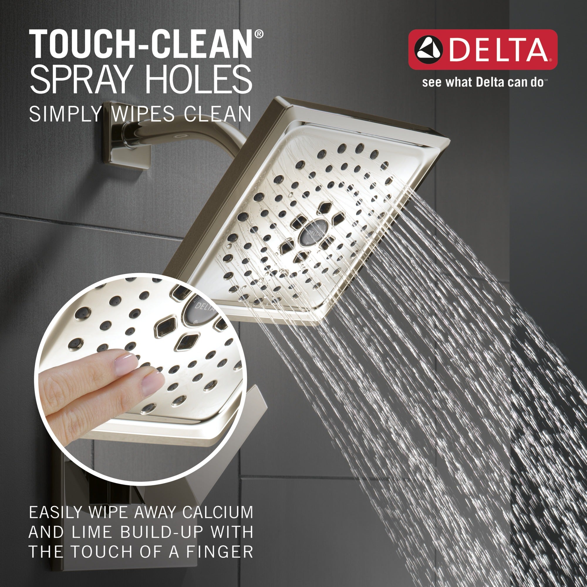 Delta Trillian™ 14 Series H2Okinetic Tub Shower Trim