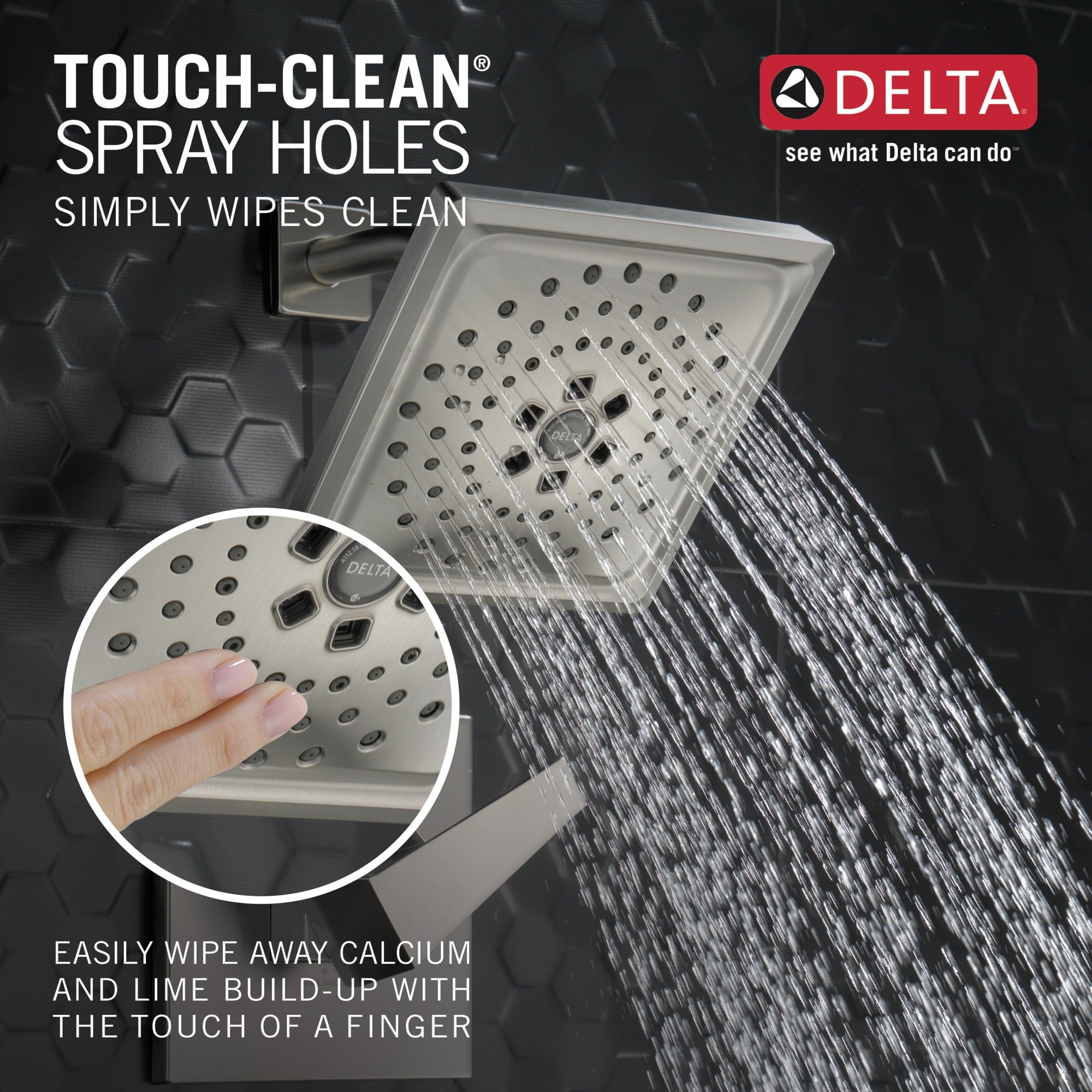 Delta Trillian™ 14 Series H2Okinetic Tub Shower Trim