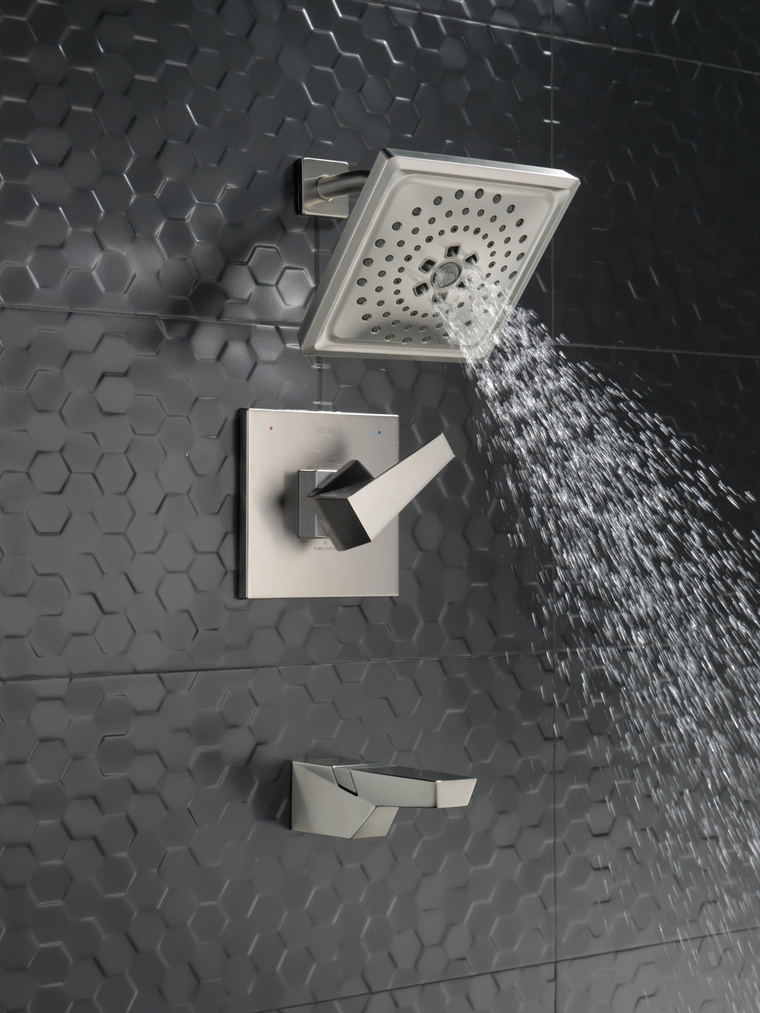 Delta Trillian™ 14 Series H2Okinetic Tub Shower Trim
