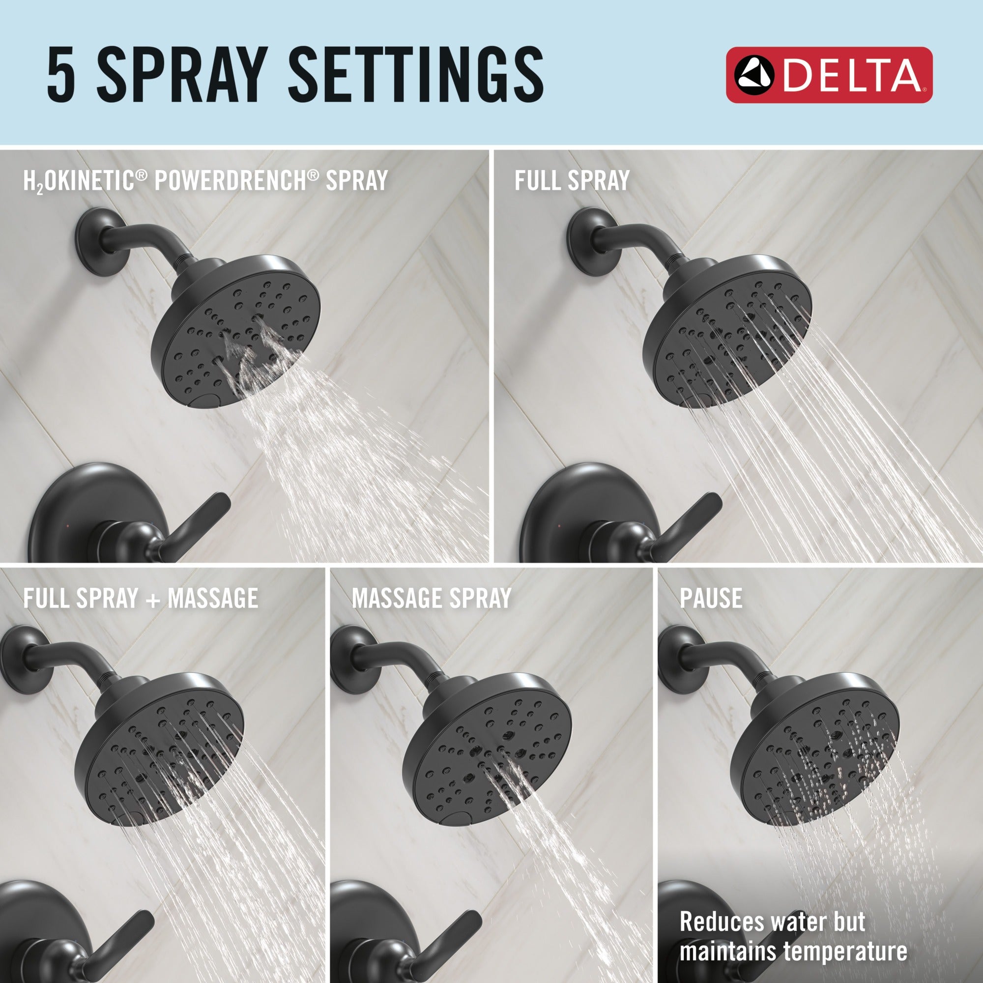 Delta Bonacci™ 14 Series Tub Shower Trim