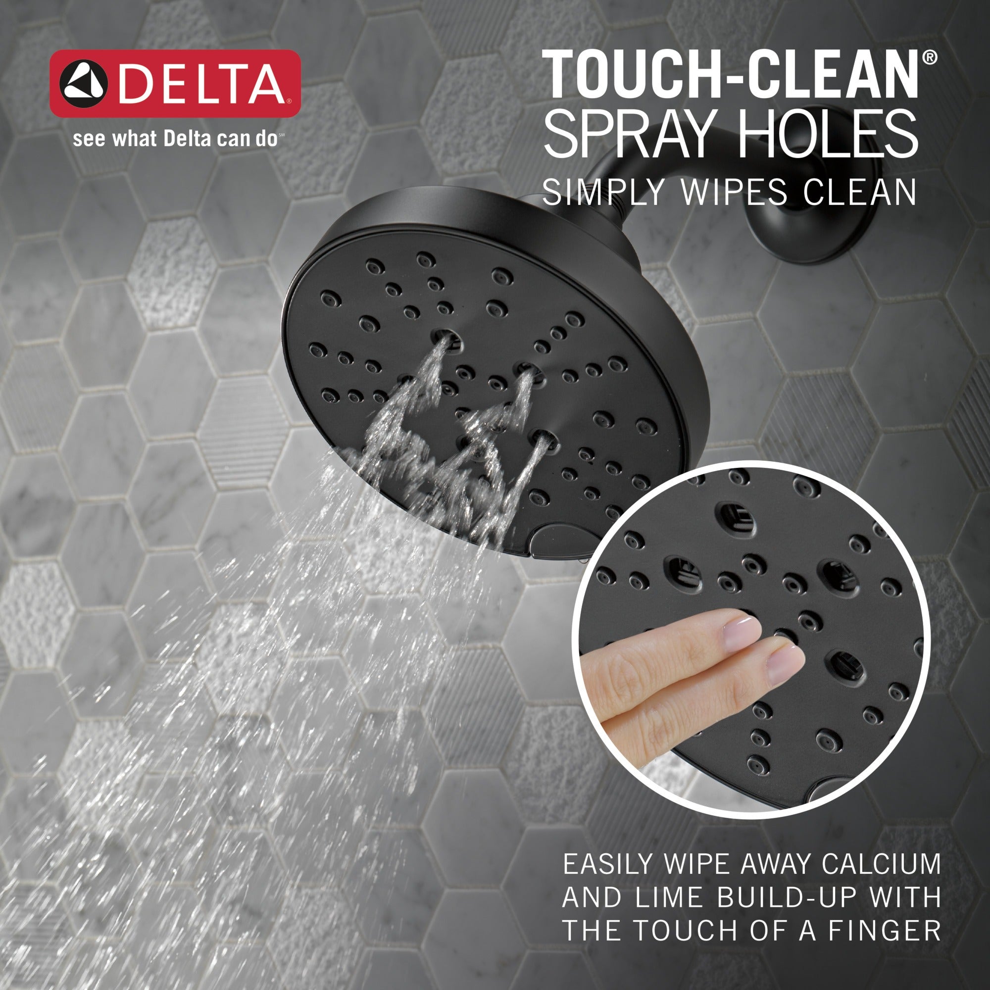 Delta Galeon™ 14S Tub Shower Trim with H2OKinetic