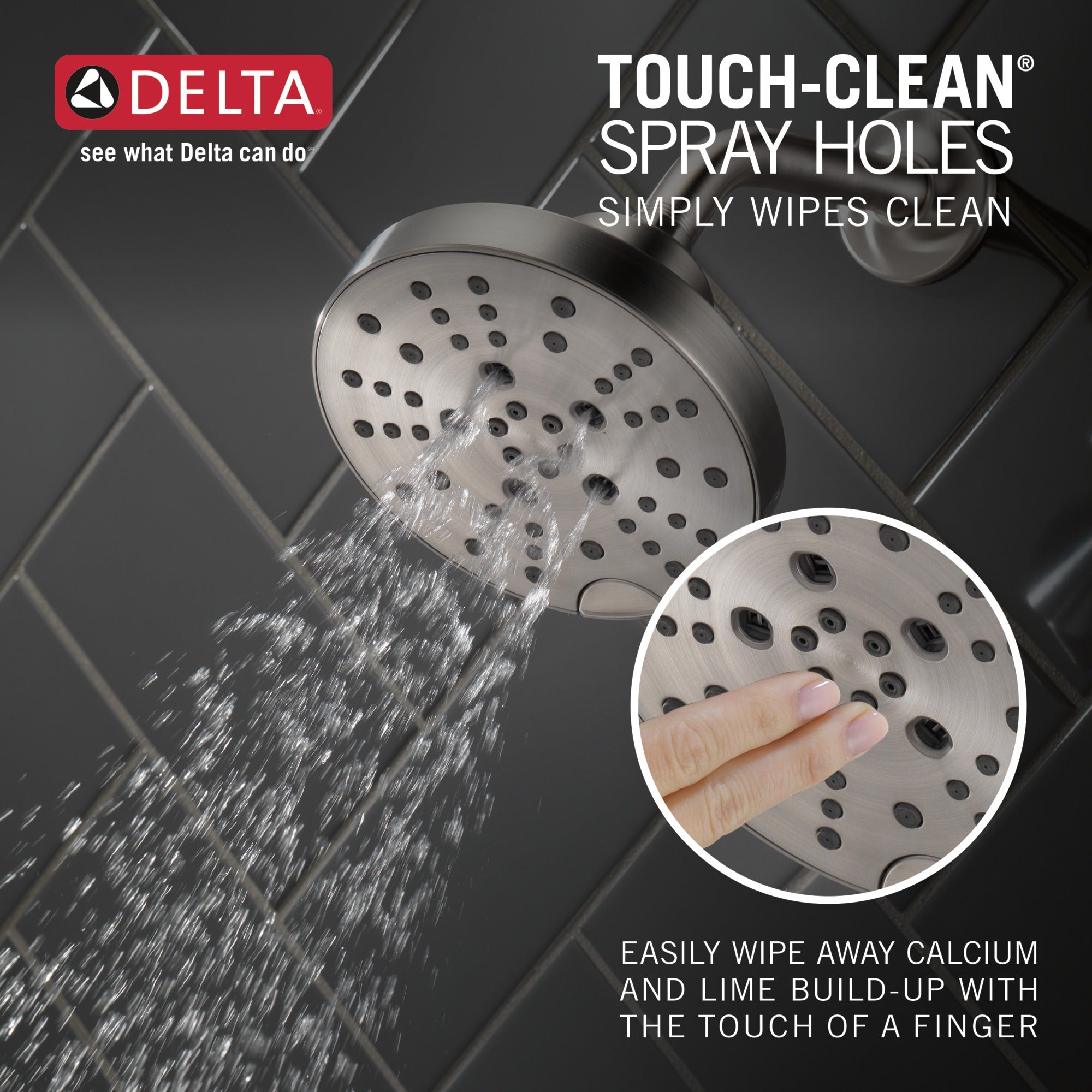 Delta Galeon™ 14S Tub Shower Trim with H2OKinetic