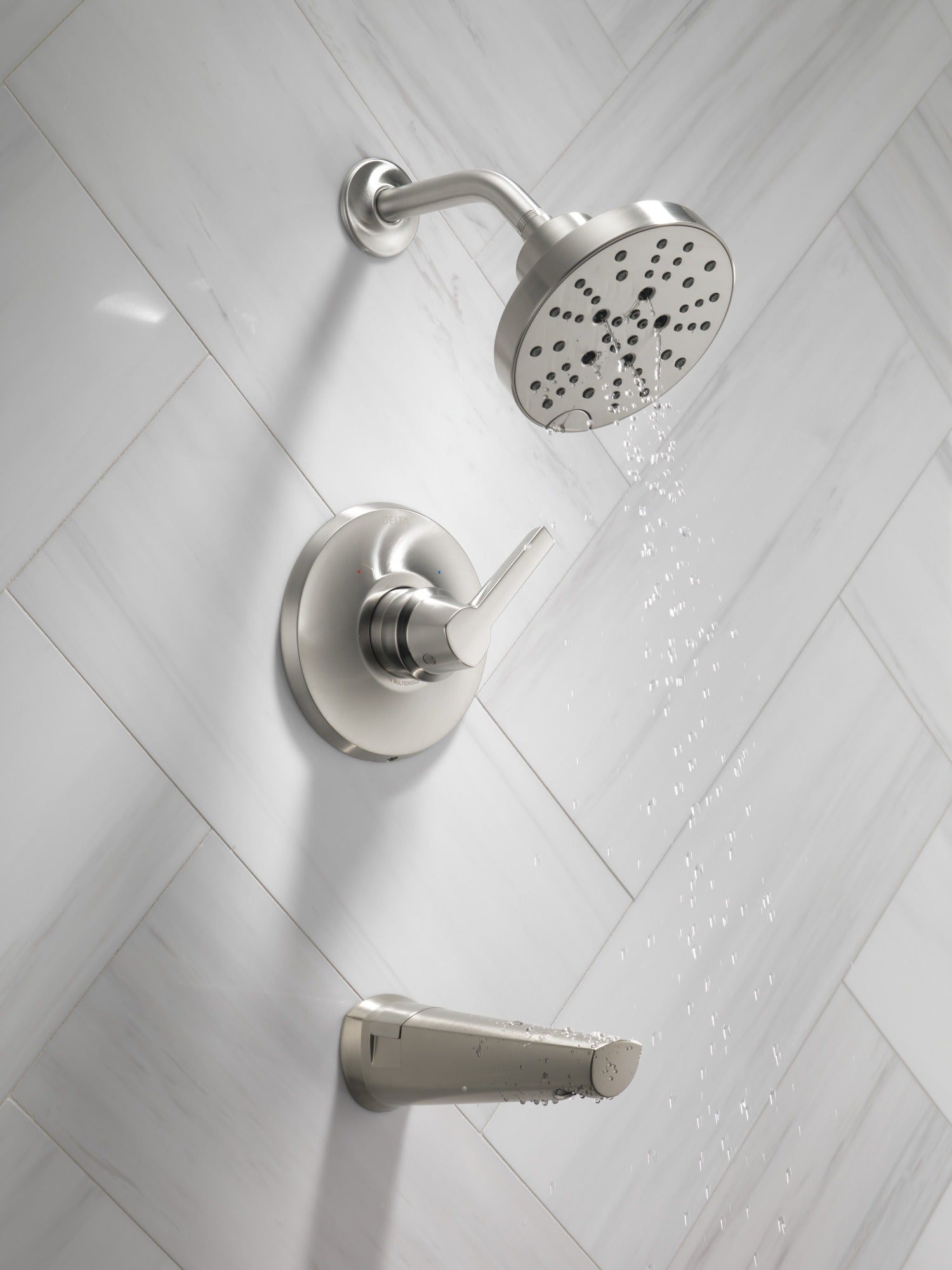 Delta Galeon™ 14S Tub Shower Trim with H2OKinetic