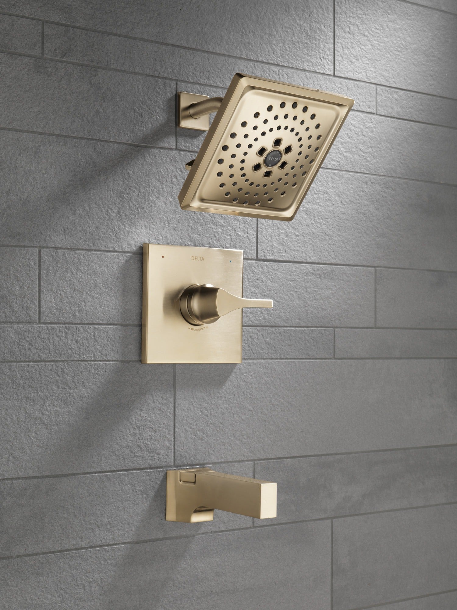 Delta Zura® Monitor® 14 Series H2OKinetic® Tub and Shower Trim