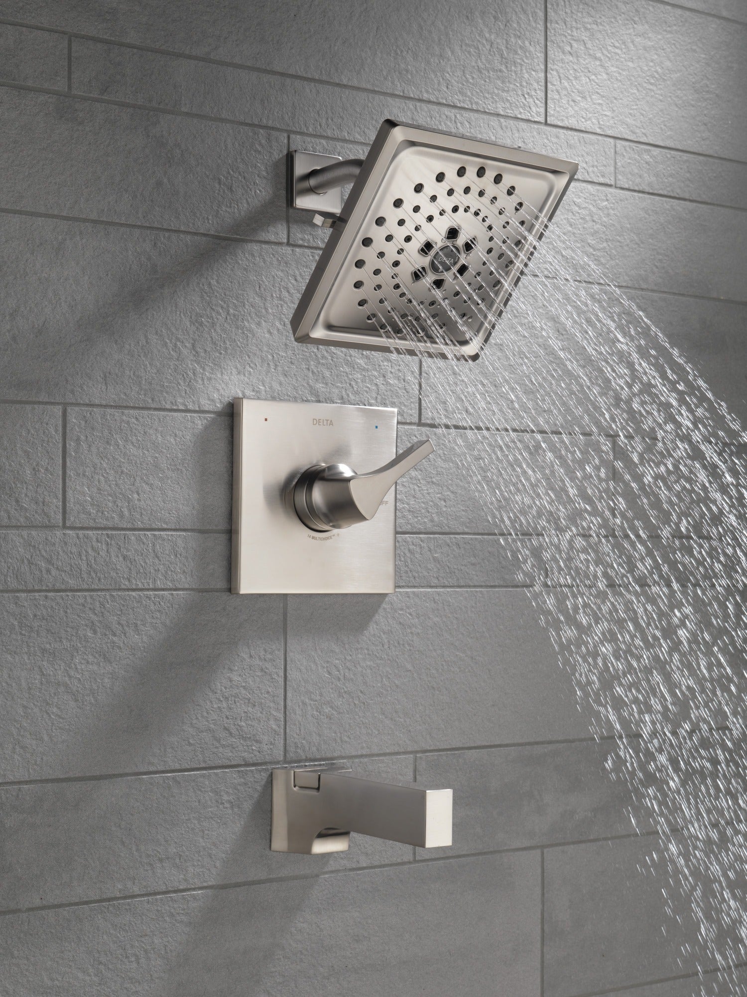 Delta Zura® Monitor® 14 Series H2OKinetic® Tub & Shower Trim