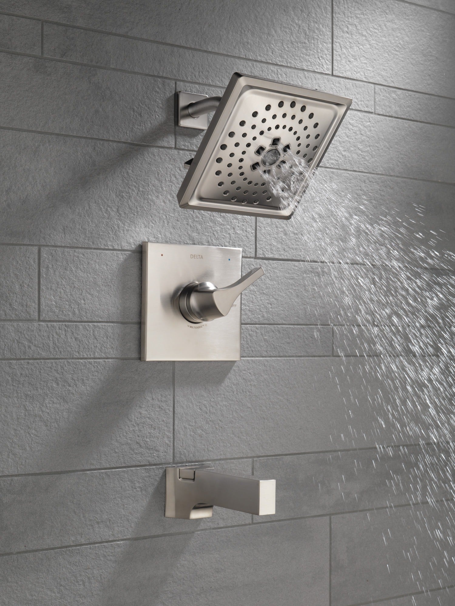Delta Zura® Monitor® 14 Series H2OKinetic® Tub & Shower Trim
