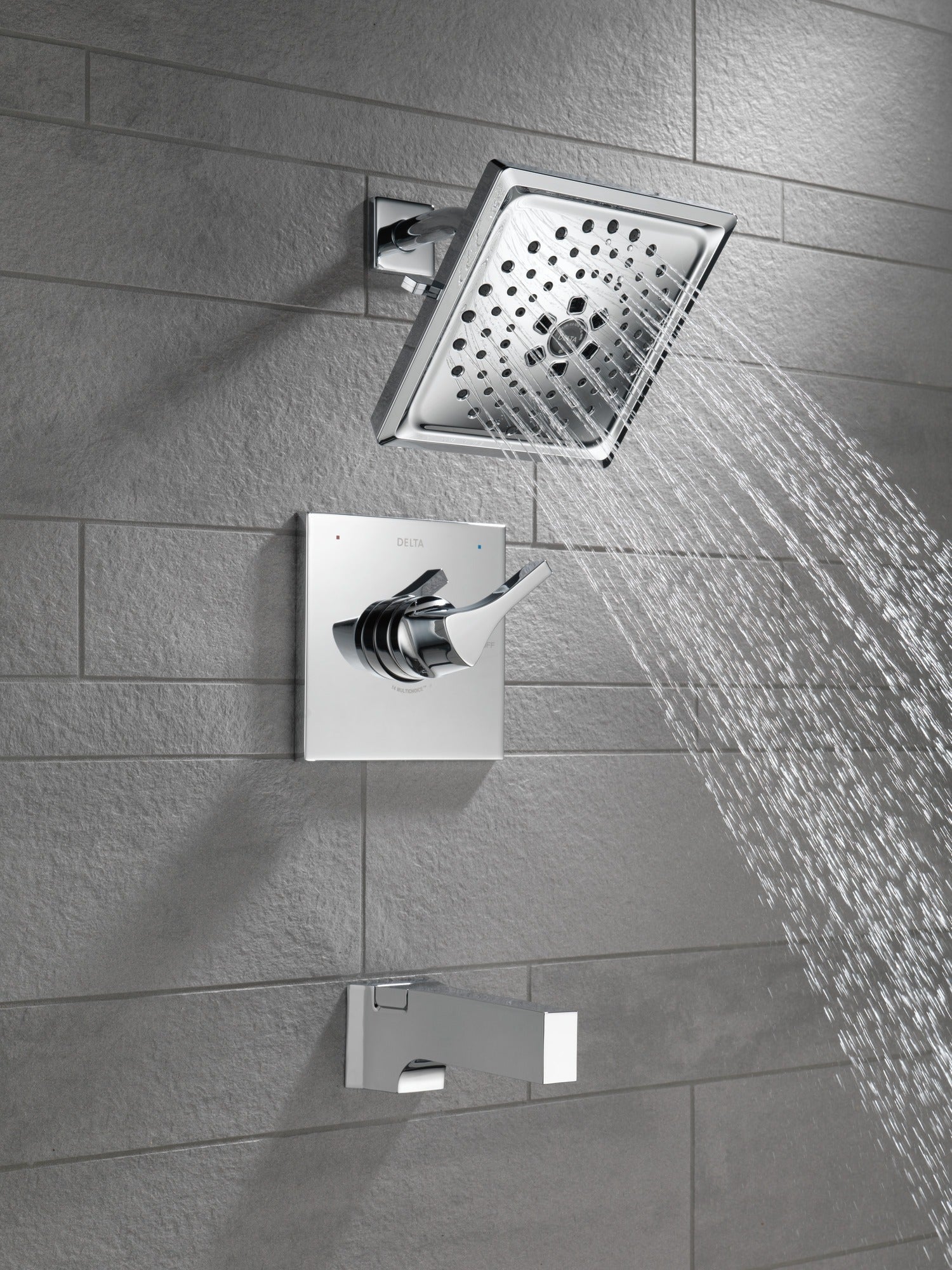 Delta Zura® Monitor® 14 Series H2OKinetic® Tub & Shower Trim