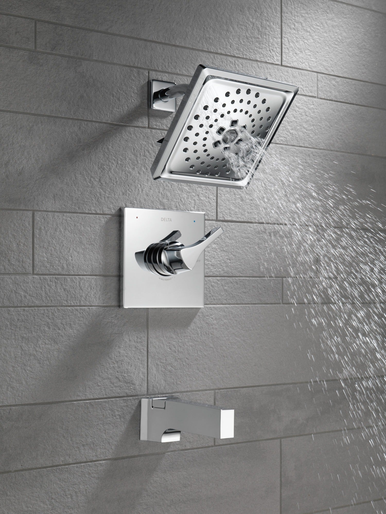 Delta Zura® Monitor® 14 Series H2OKinetic® Tub & Shower Trim