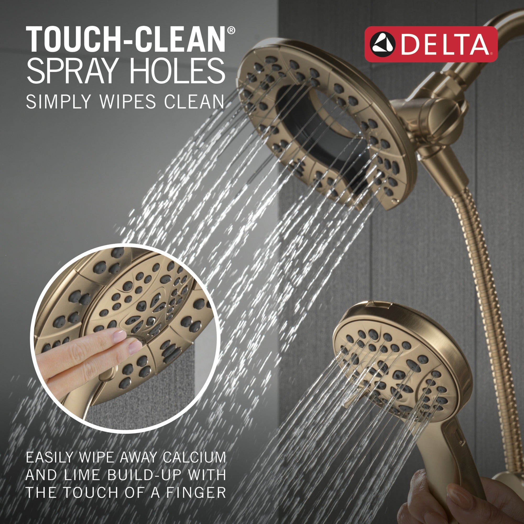 Delta Albion™ Monitor® 14 Series Tub and Shower Trim Only with In2ition® Hand Shower