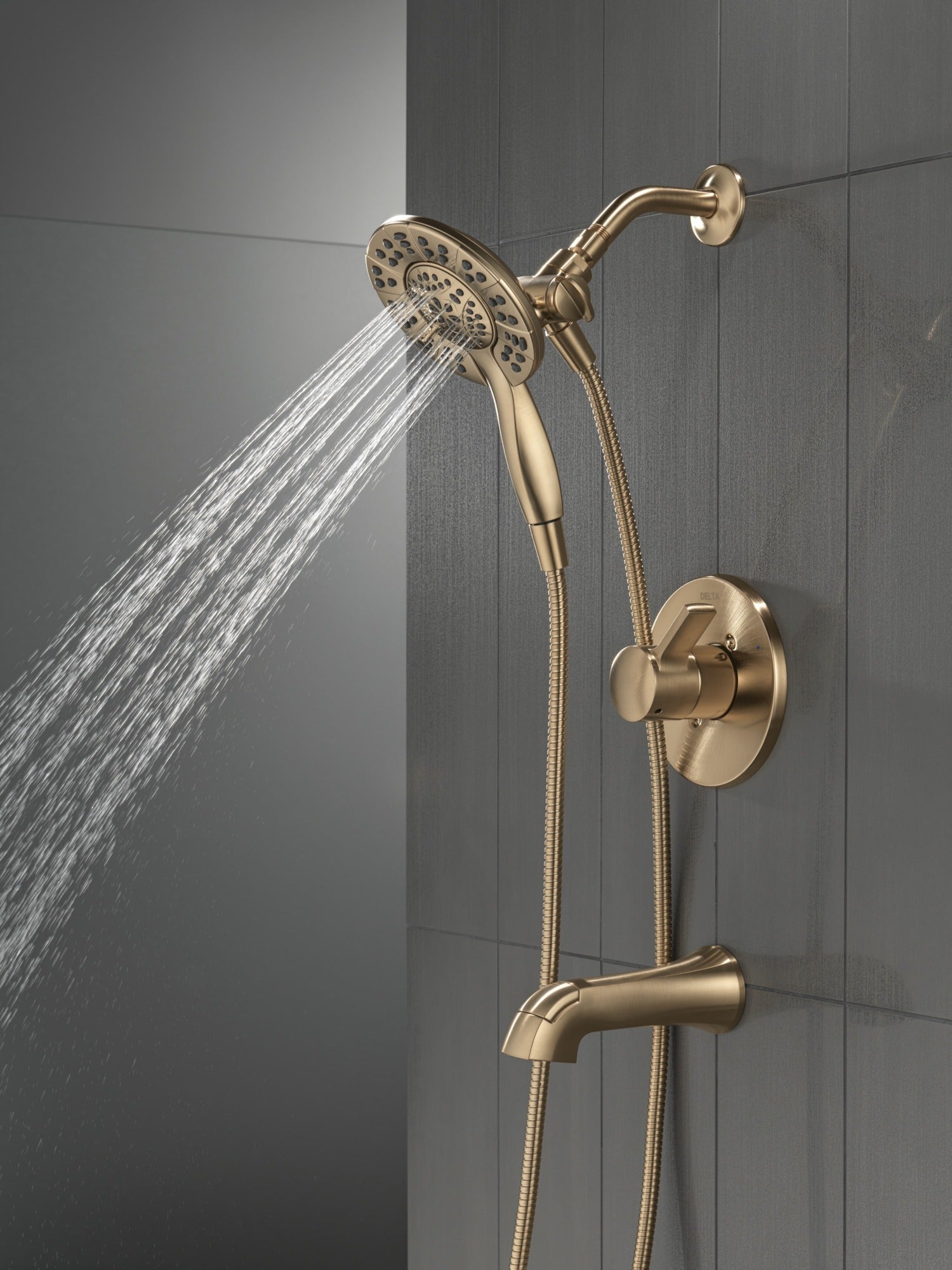 Delta Albion™ Monitor® 14 Series Tub and Shower Trim Only with In2ition® Hand Shower