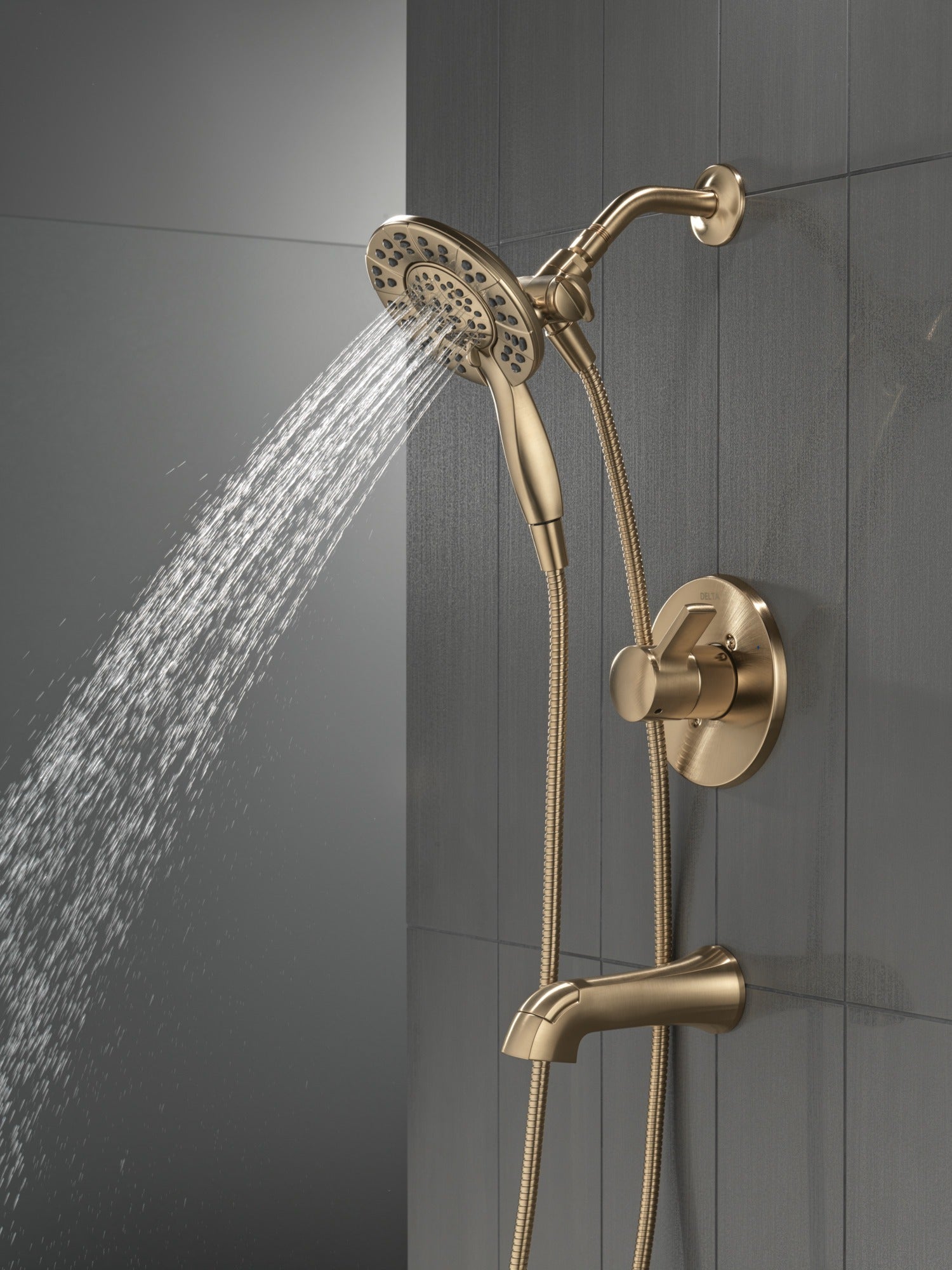 Delta Albion™ Monitor® 14 Series Tub and Shower Trim Only with In2ition® Hand Shower