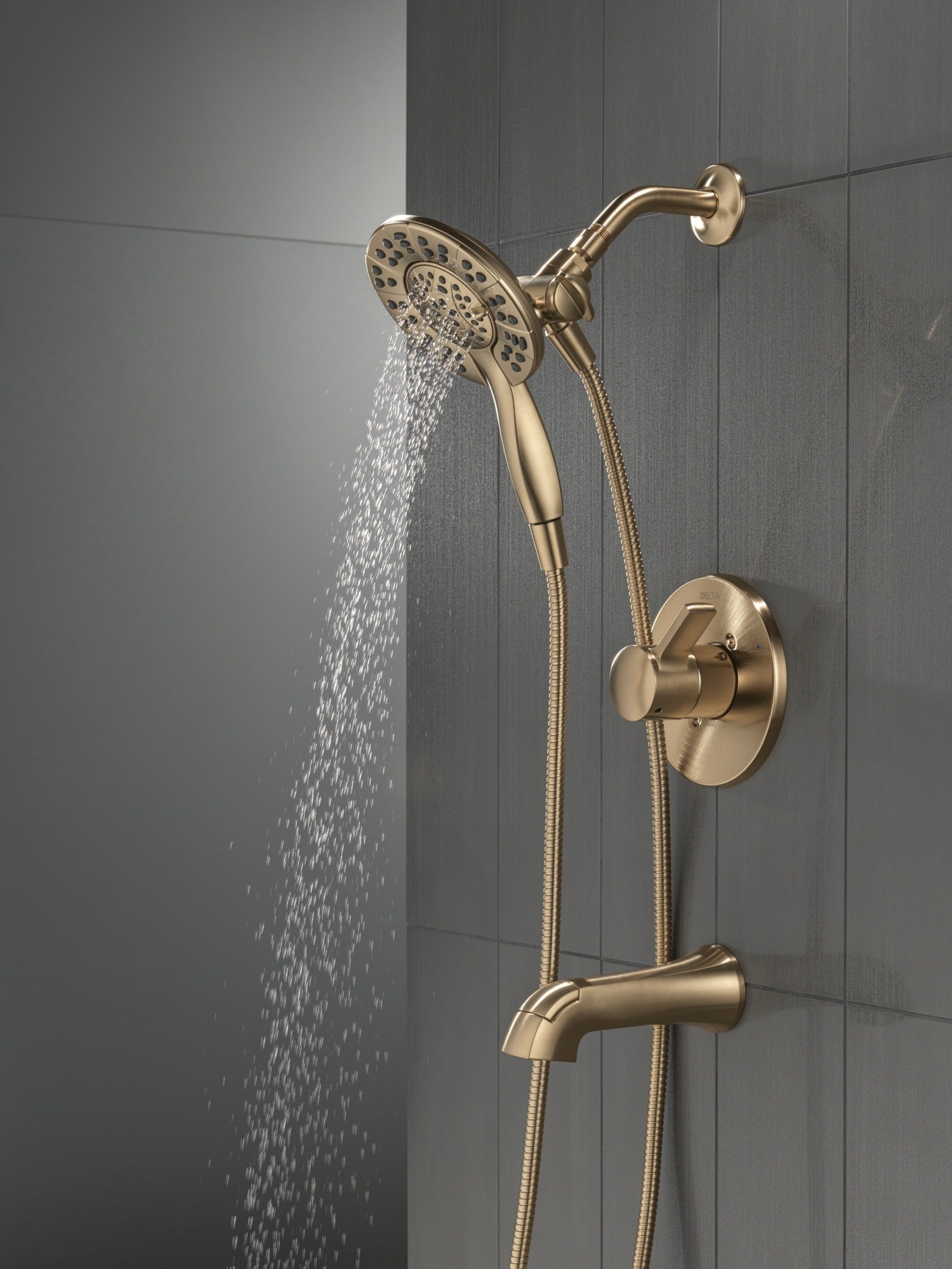 Delta Albion™ Monitor® 14 Series Tub and Shower Trim Only with In2ition® Hand Shower