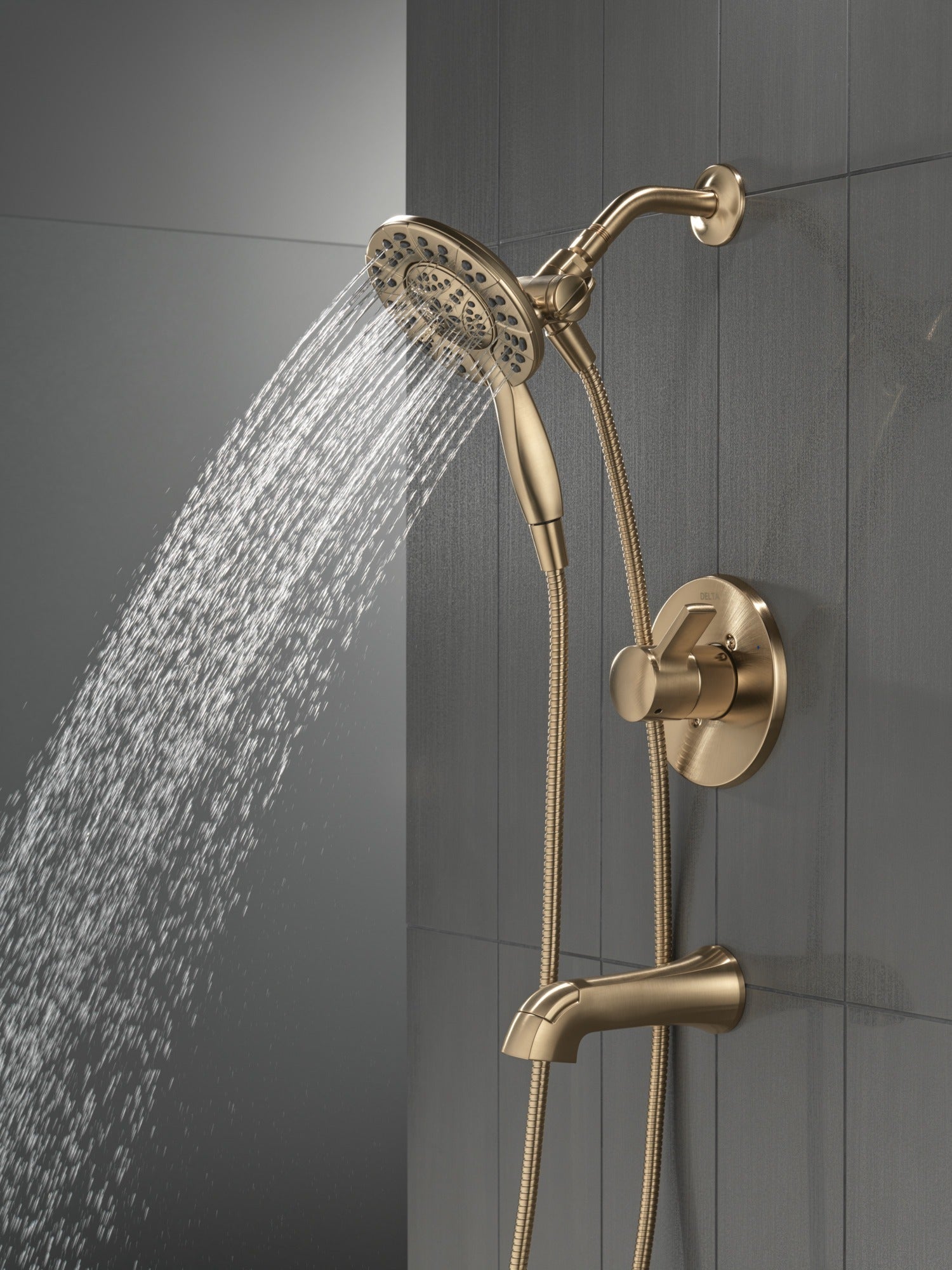Delta Albion™ Monitor® 14 Series Tub and Shower Trim Only with In2ition® Hand Shower