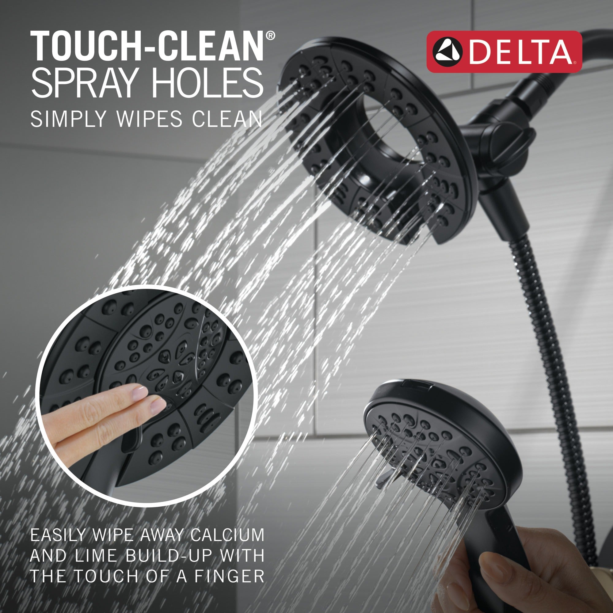 Delta Albion™ Monitor® 14 Series Tub and Shower Trim Only with In2ition® Hand Shower