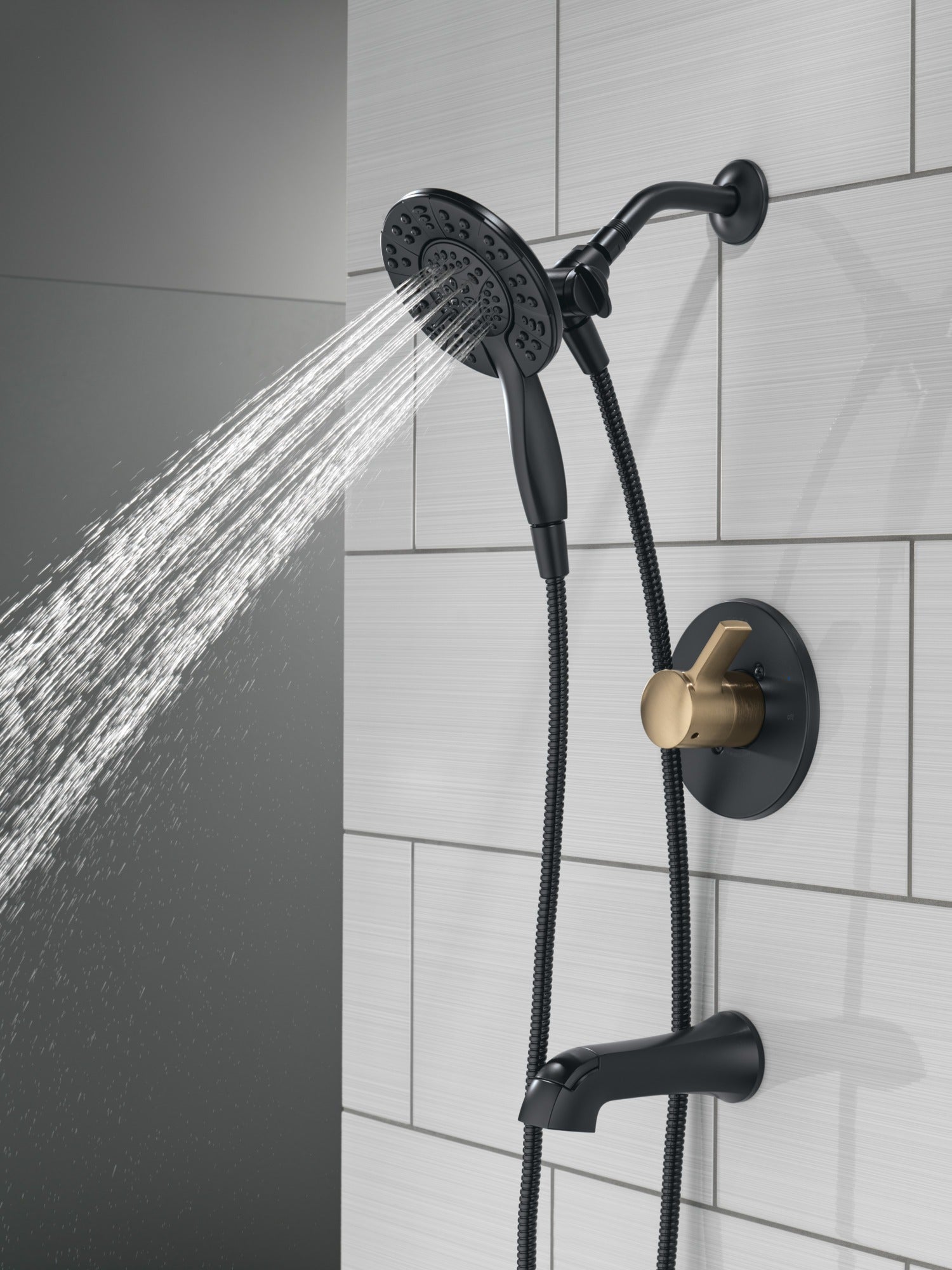 Delta Albion™ Monitor® 14 Series Tub and Shower Trim Only with In2ition® Hand Shower