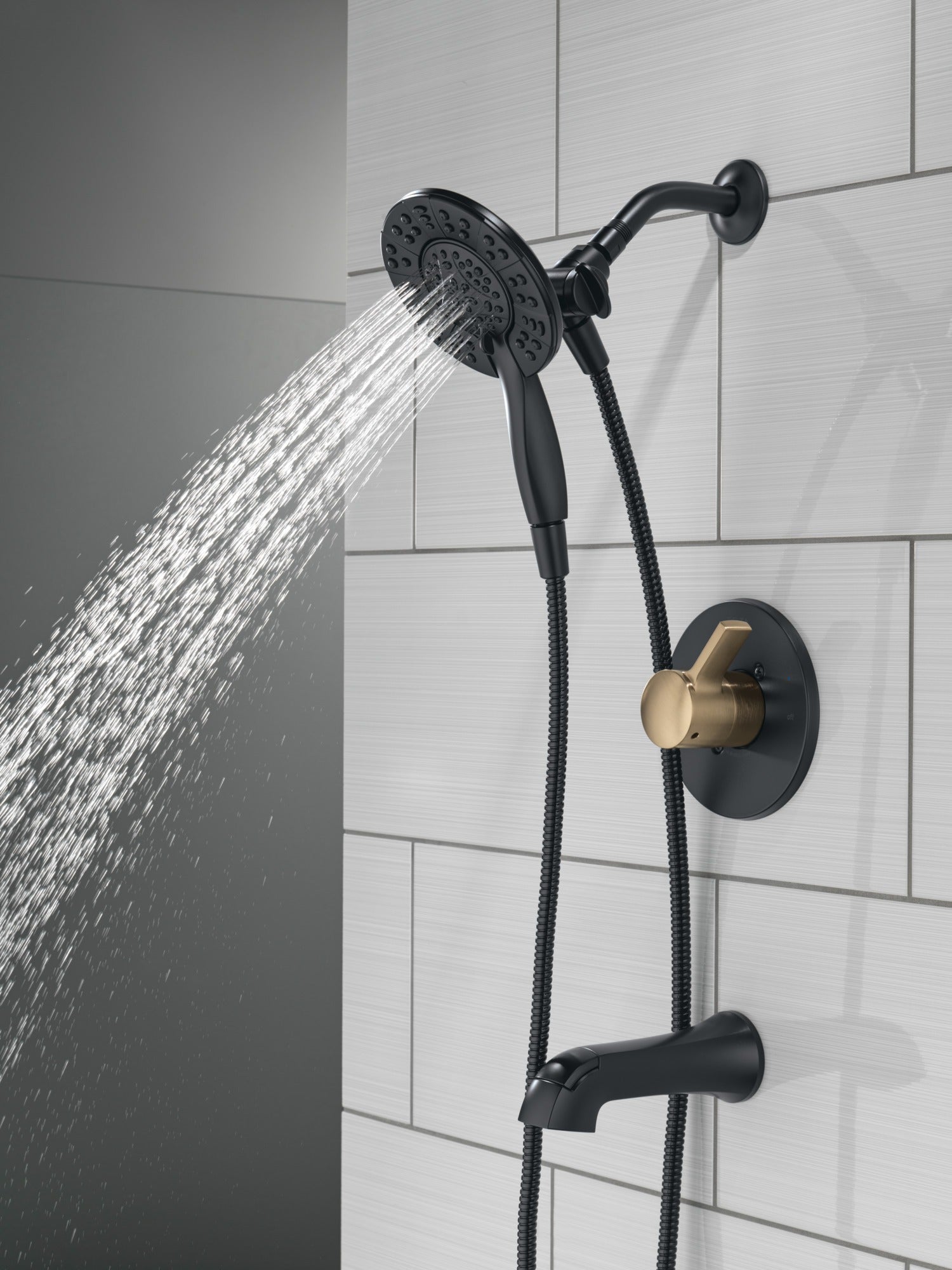 Delta Albion™ Monitor® 14 Series Tub and Shower Trim Only with In2ition® Hand Shower