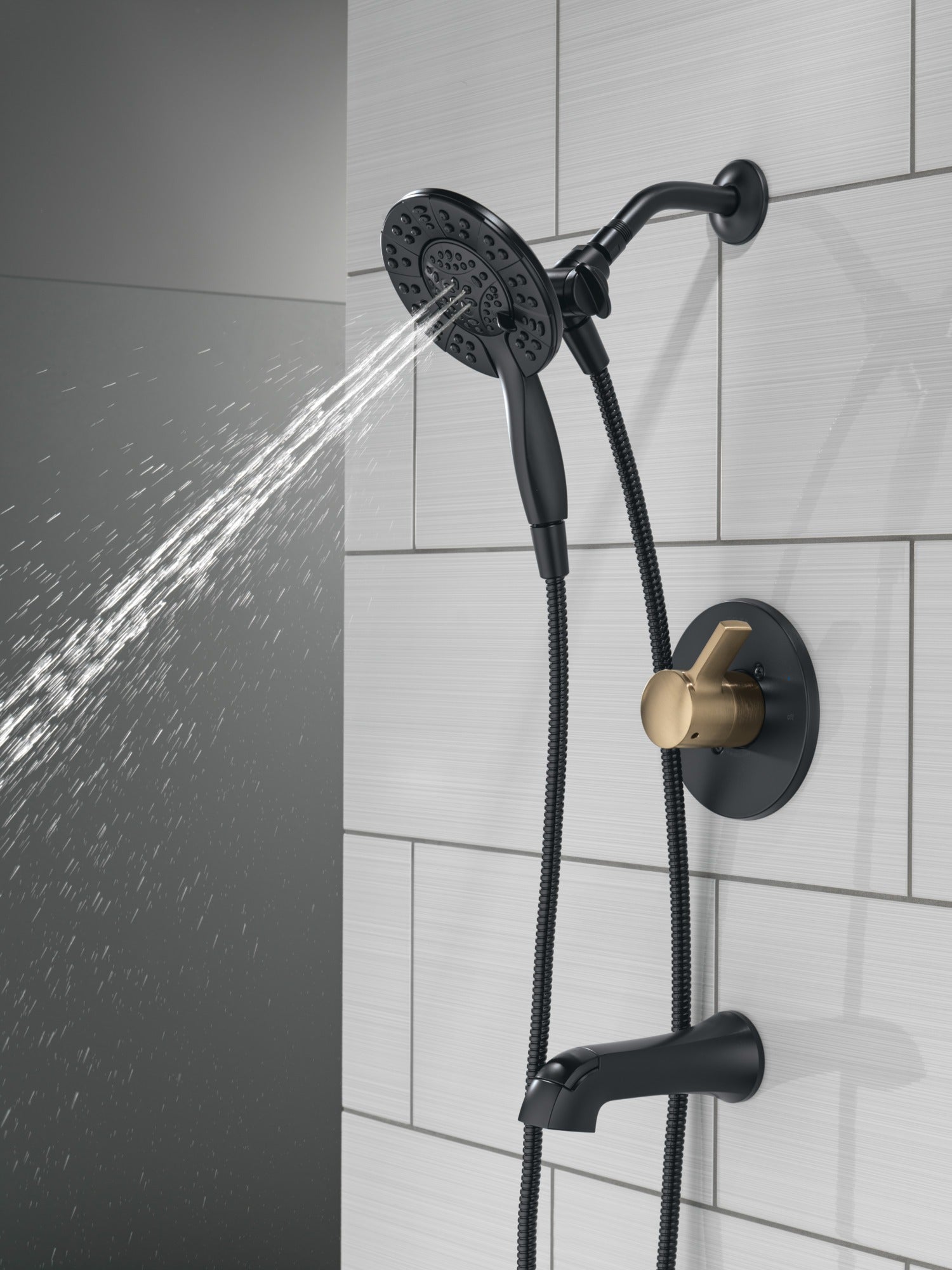 Delta Albion™ Monitor® 14 Series Tub and Shower Trim Only with In2ition® Hand Shower