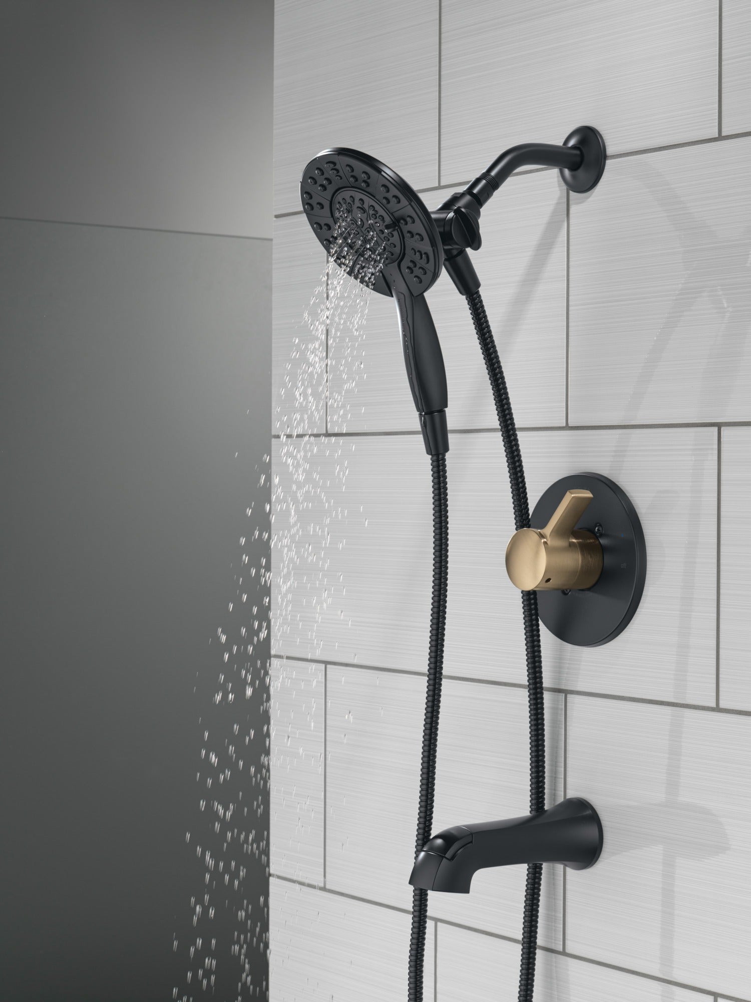 Delta Albion™ Monitor® 14 Series Tub and Shower Trim Only with In2ition® Hand Shower