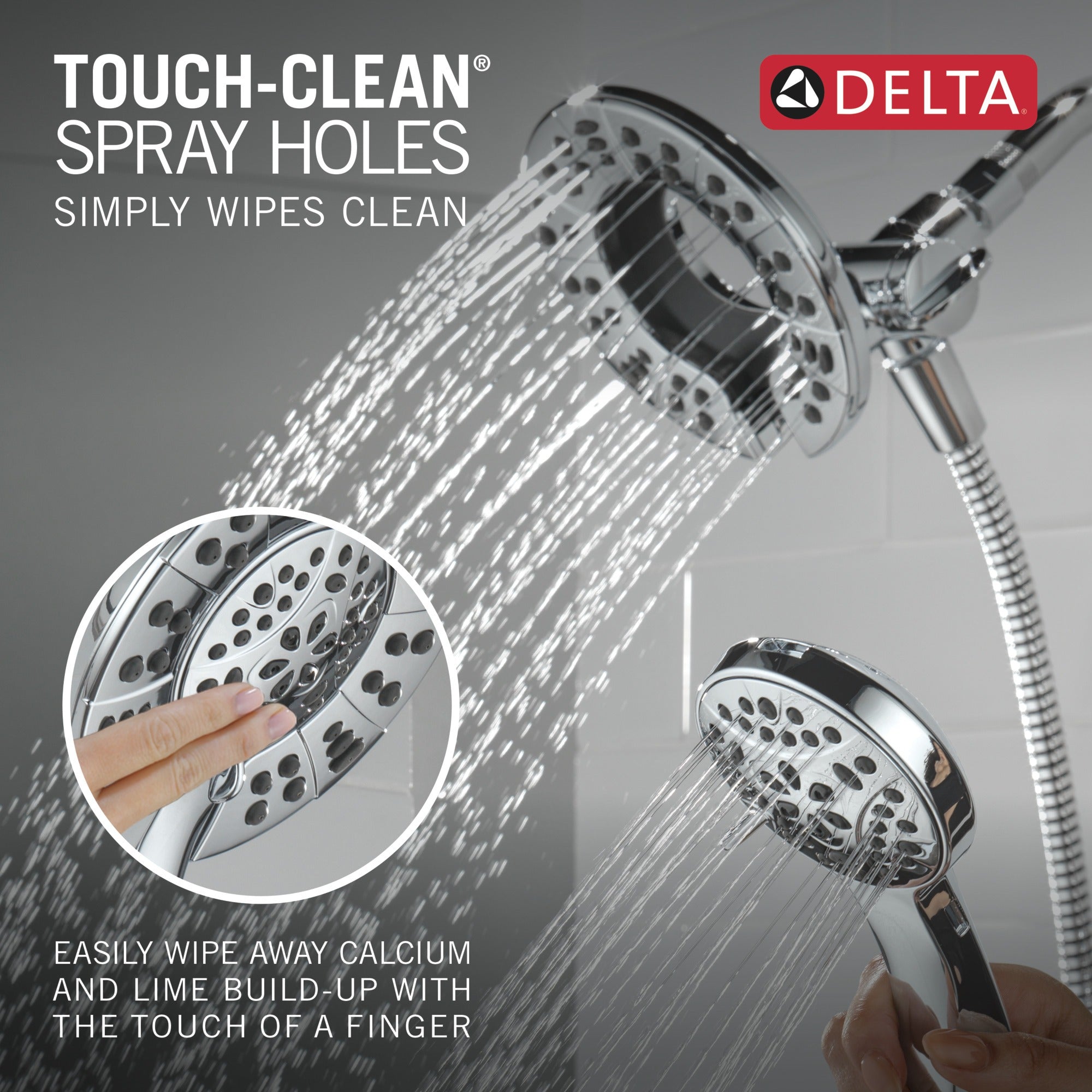Delta Albion™ Monitor® 14 Series Tub and Shower Trim Only with In2ition® Hand Shower