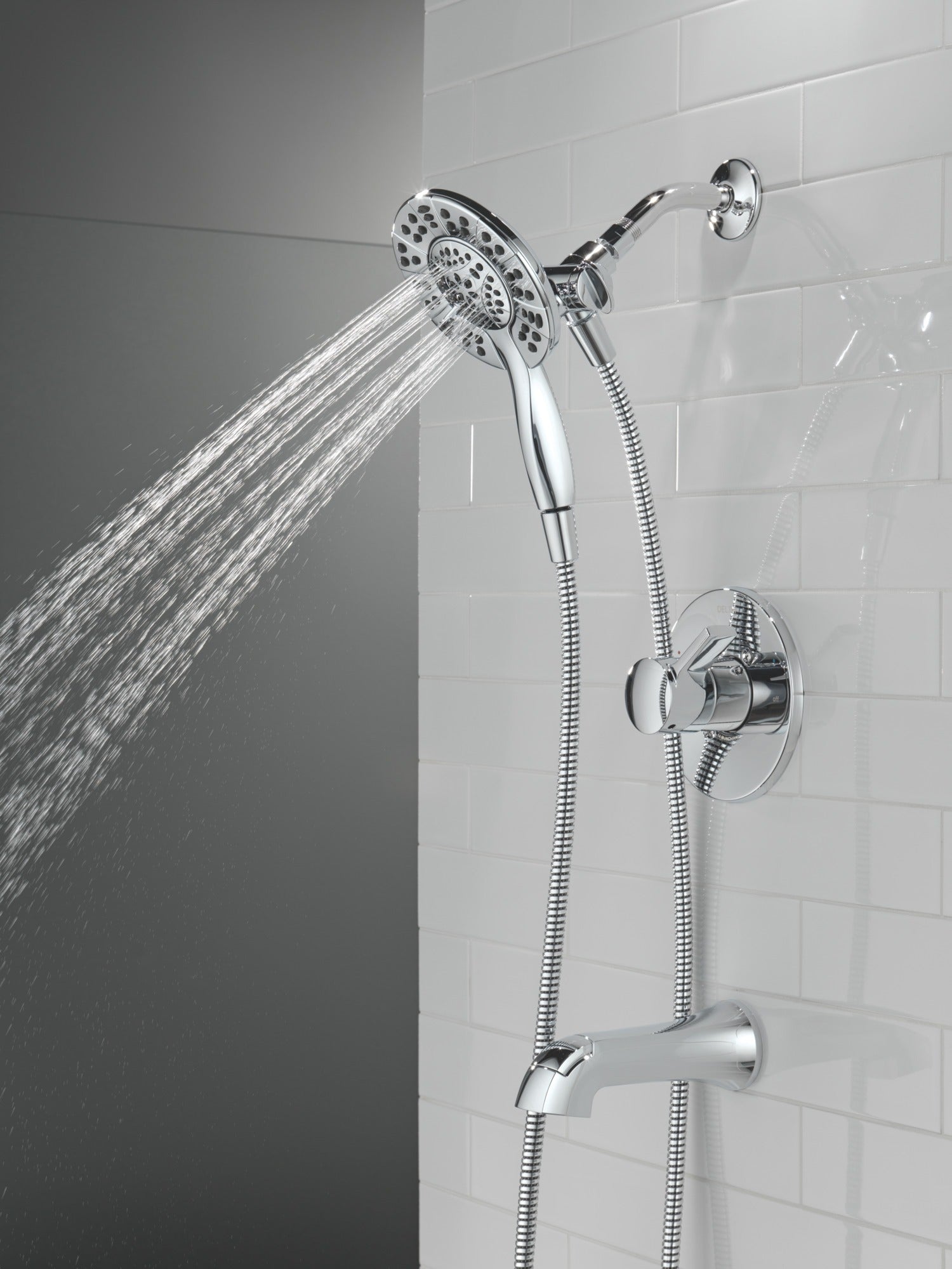 Delta Albion™ Monitor® 14 Series Tub and Shower Trim Only with In2ition® Hand Shower