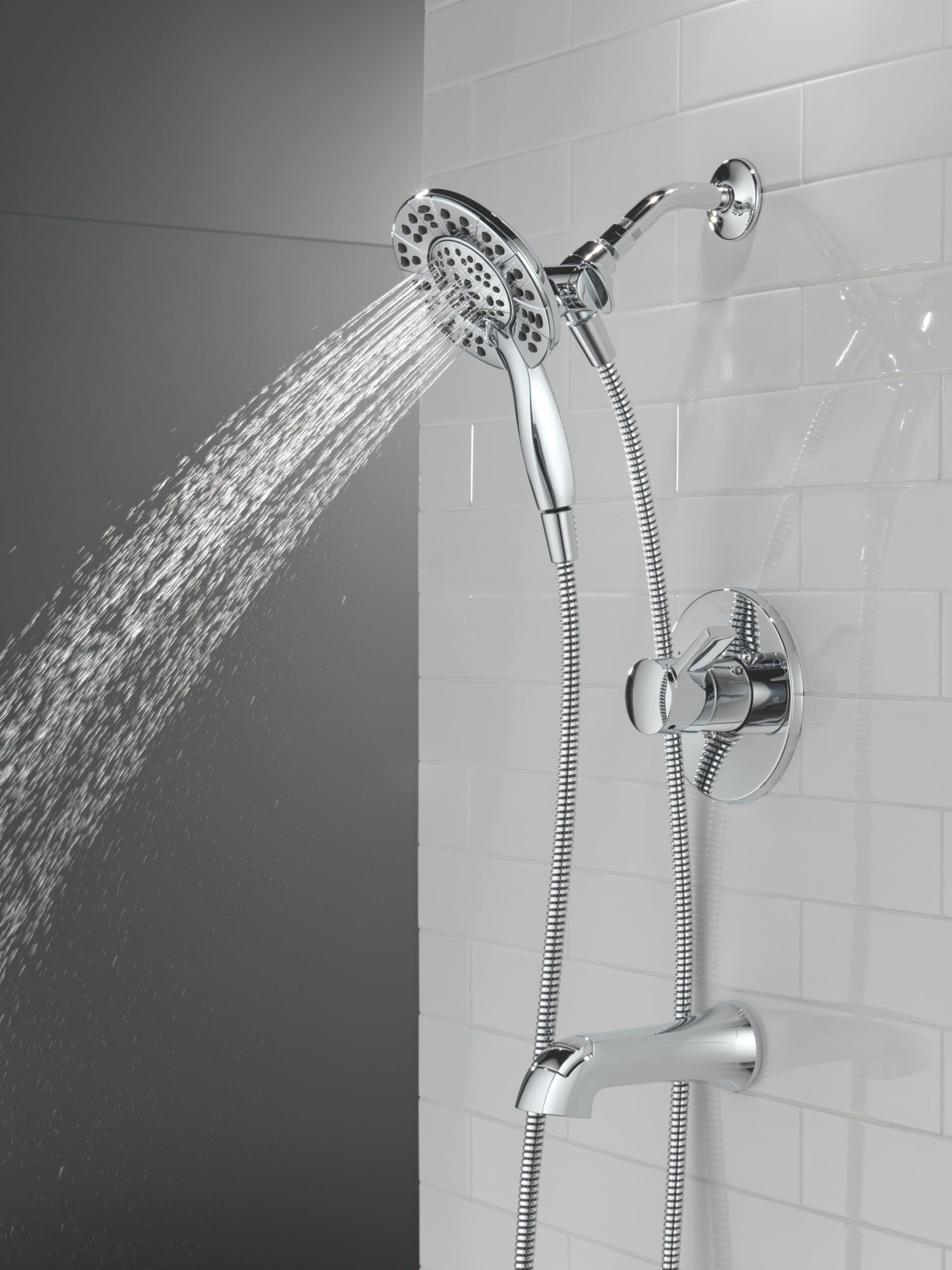Delta Albion™ Monitor® 14 Series Tub and Shower Trim Only with In2ition® Hand Shower