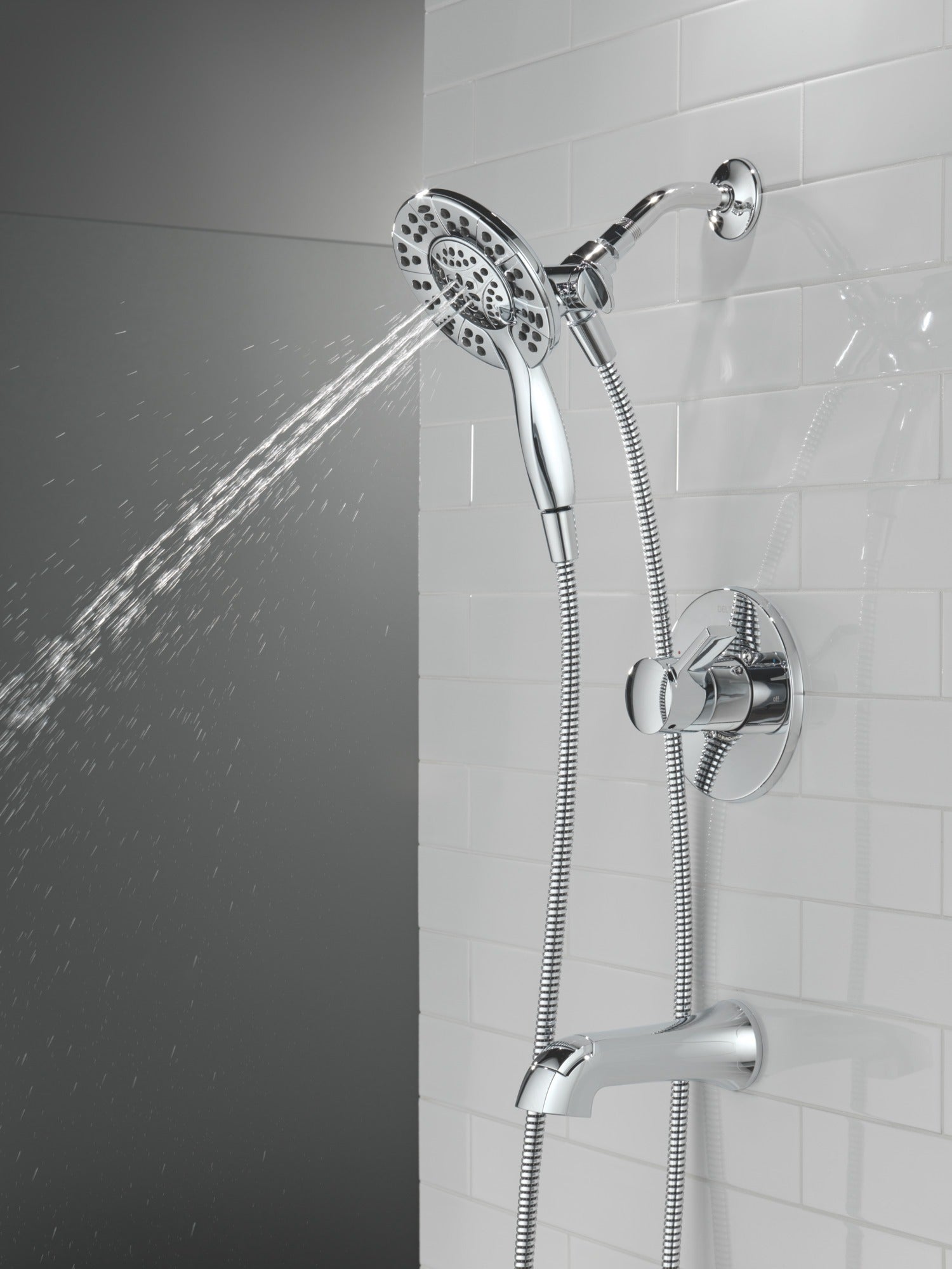 Delta Albion™ Monitor® 14 Series Tub and Shower Trim Only with In2ition® Hand Shower