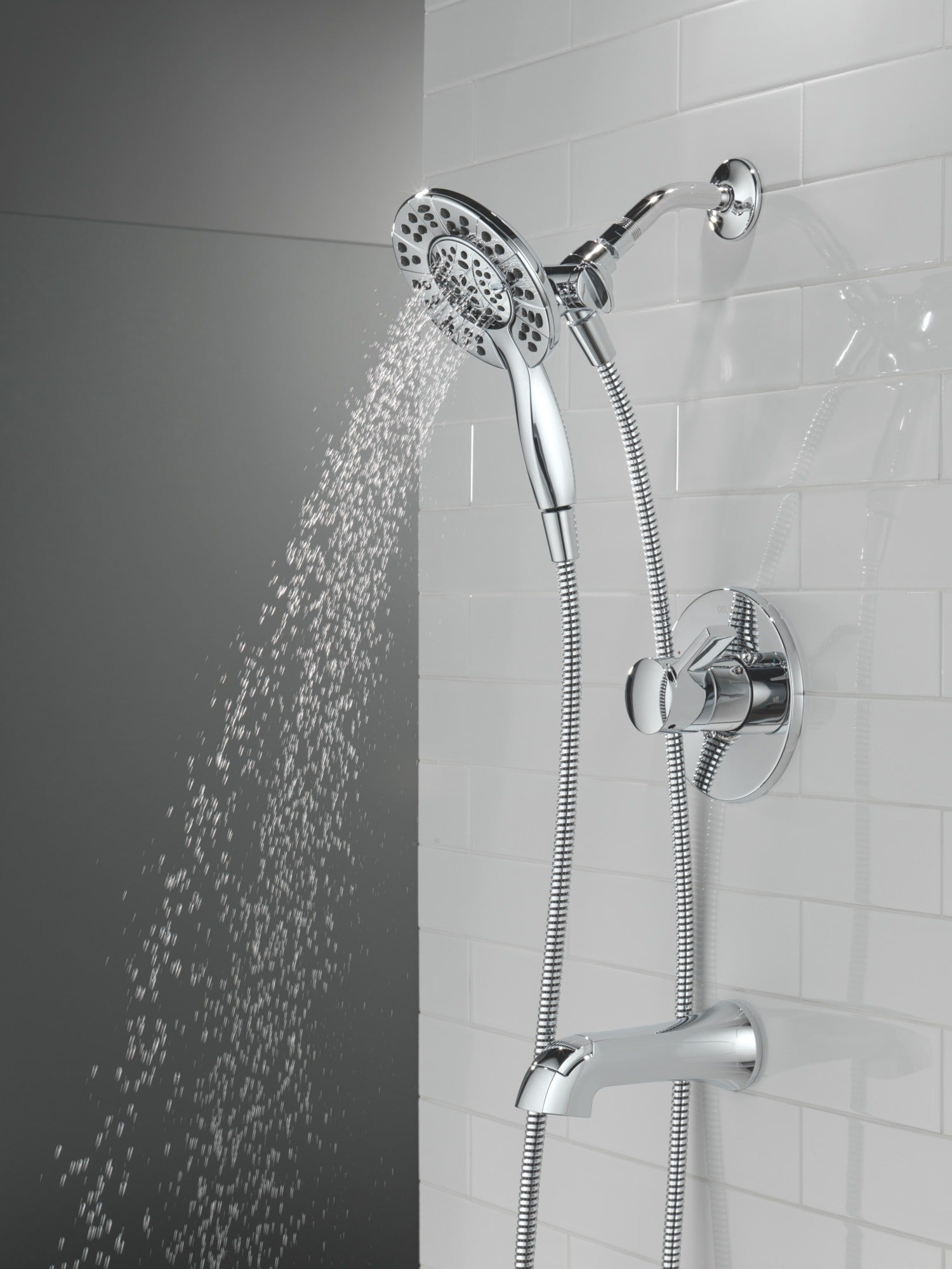 Delta Albion™ Monitor® 14 Series Tub and Shower Trim Only with In2ition® Hand Shower