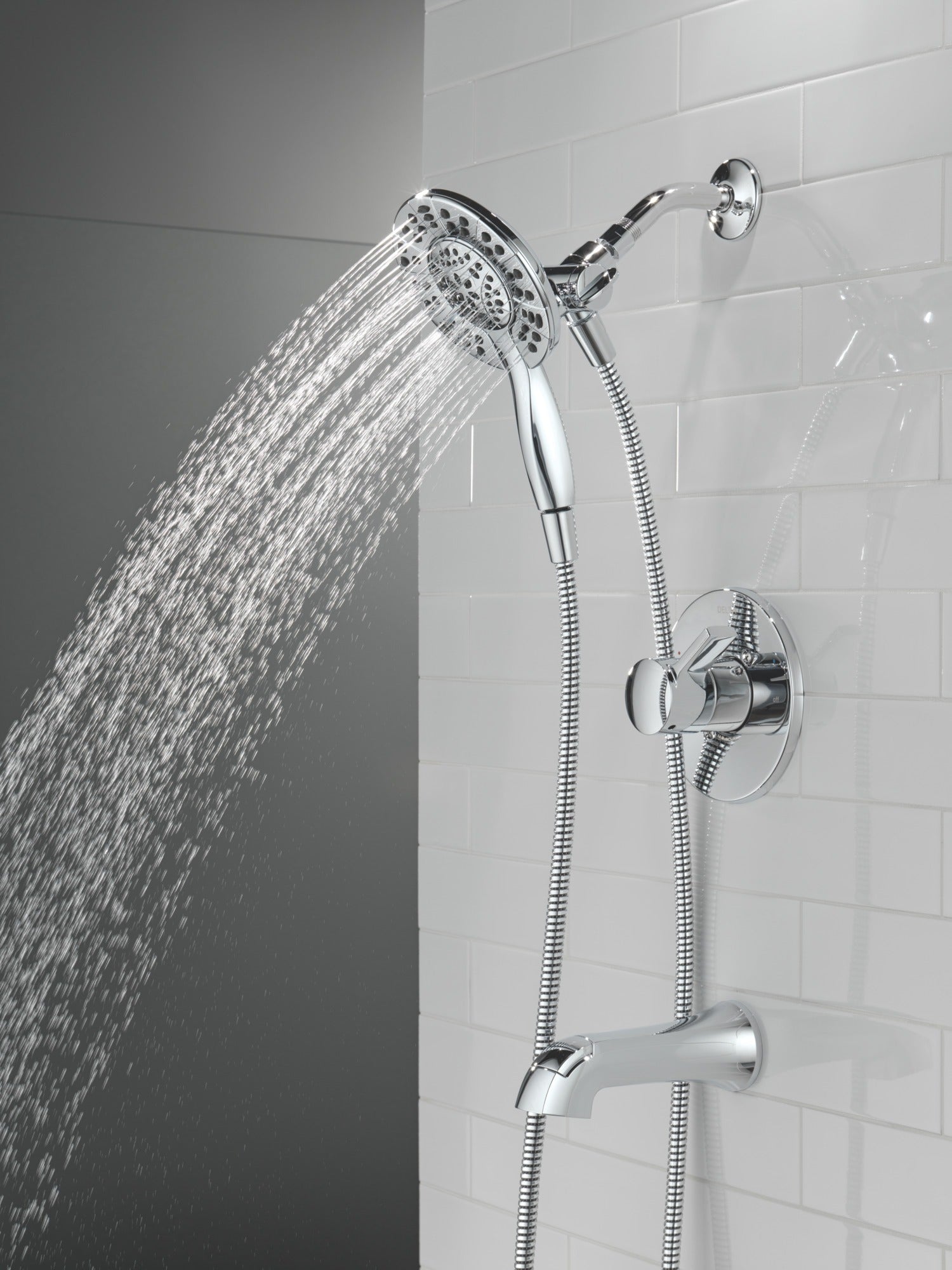 Delta Albion™ Monitor® 14 Series Tub and Shower Trim Only with In2ition® Hand Shower