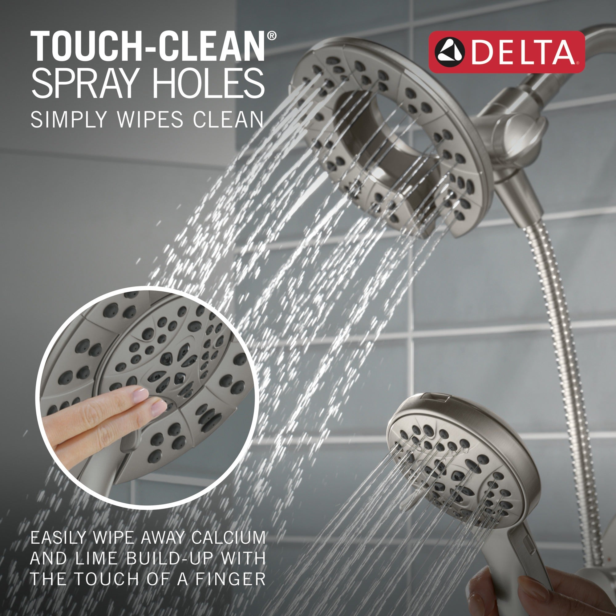 Delta Albion™ Monitor® 14 Series Tub and Shower Trim Only with In2ition® Hand Shower