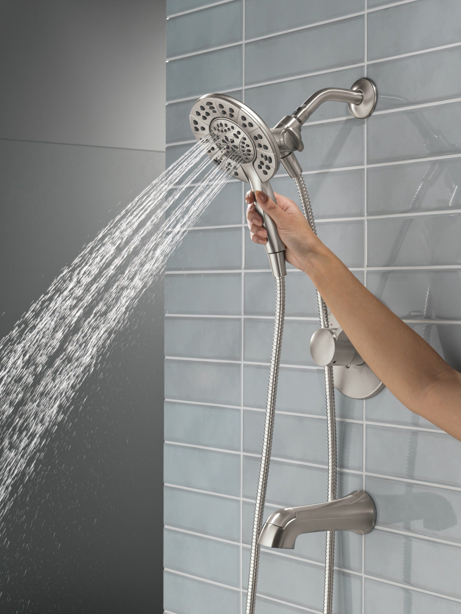 Delta Albion™ Monitor® 14 Series Tub and Shower Trim Only with In2ition® Hand Shower