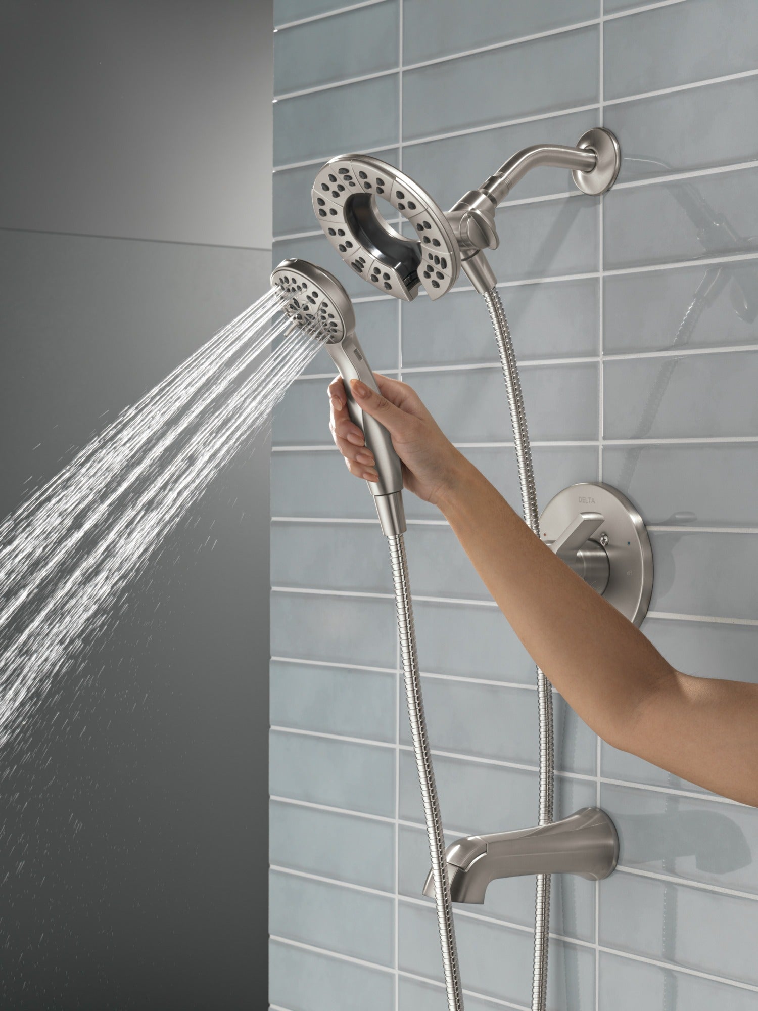 Delta Albion™ Monitor® 14 Series Tub and Shower Trim Only with In2ition® Hand Shower