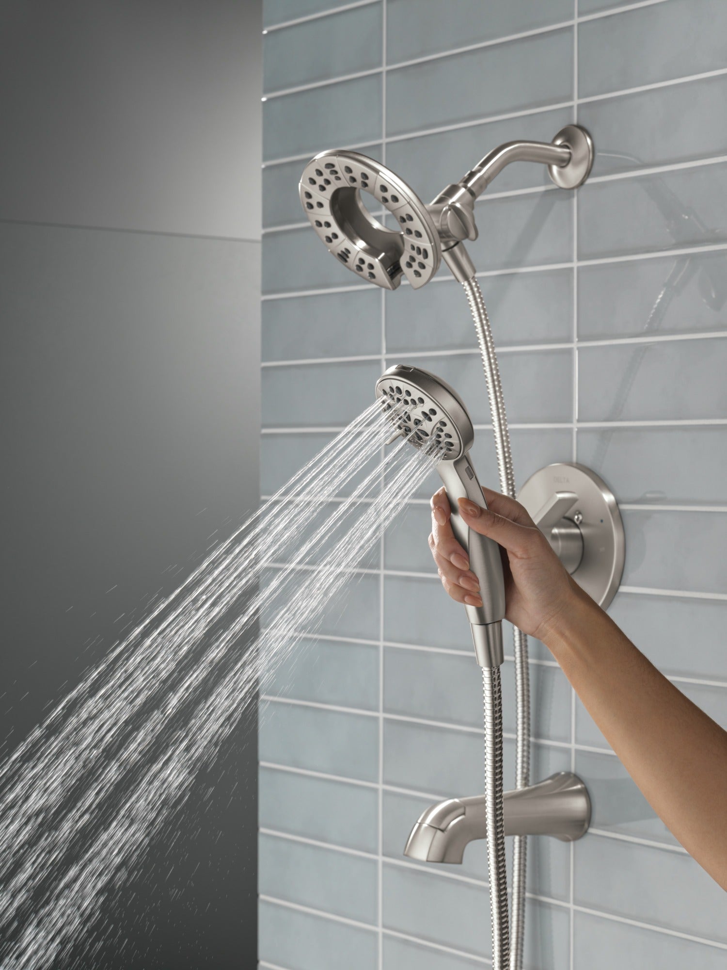 Delta Albion™ Monitor® 14 Series Tub and Shower Trim Only with In2ition® Hand Shower