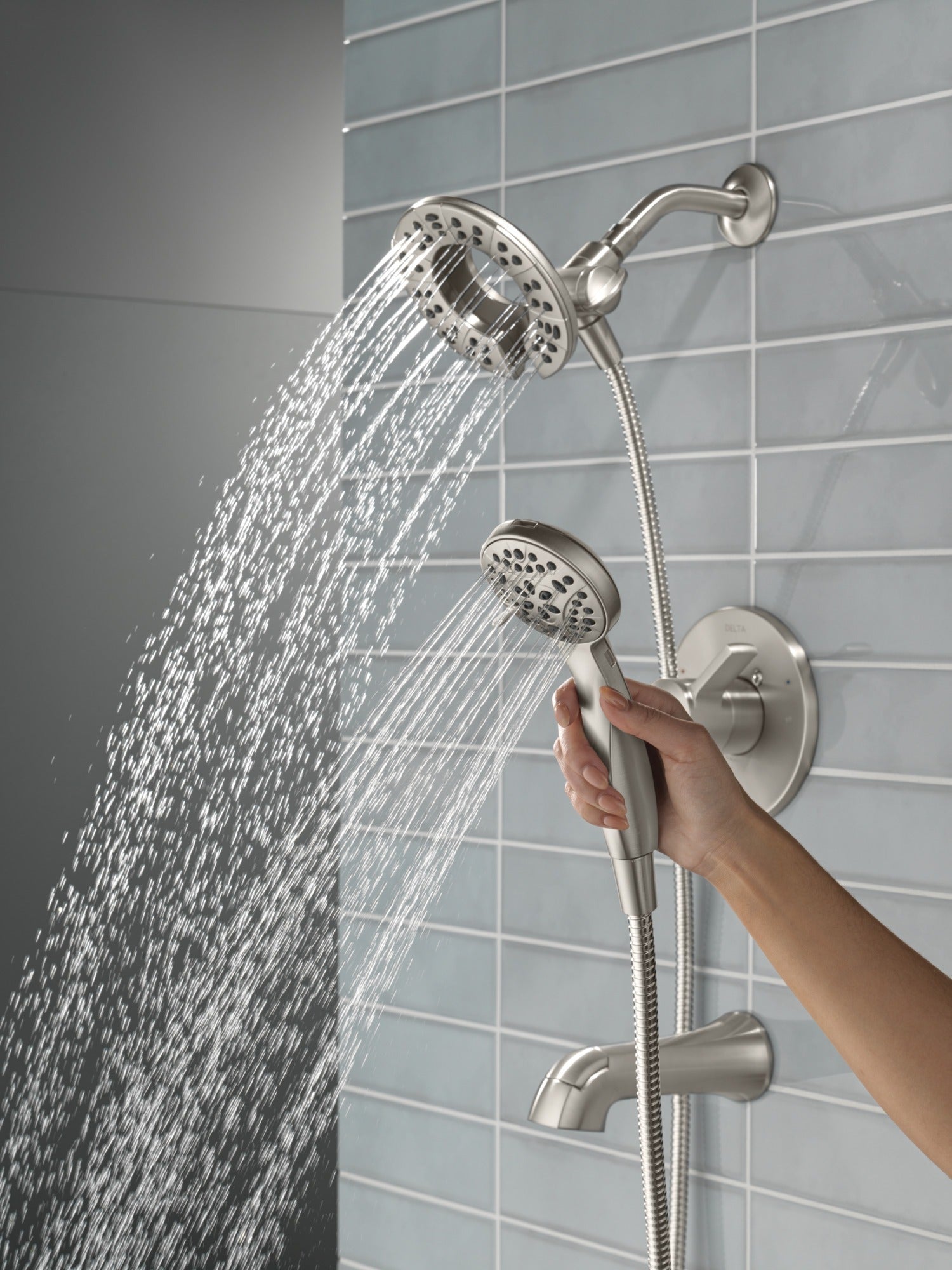 Delta Albion™ Monitor® 14 Series Tub and Shower Trim Only with In2ition® Hand Shower