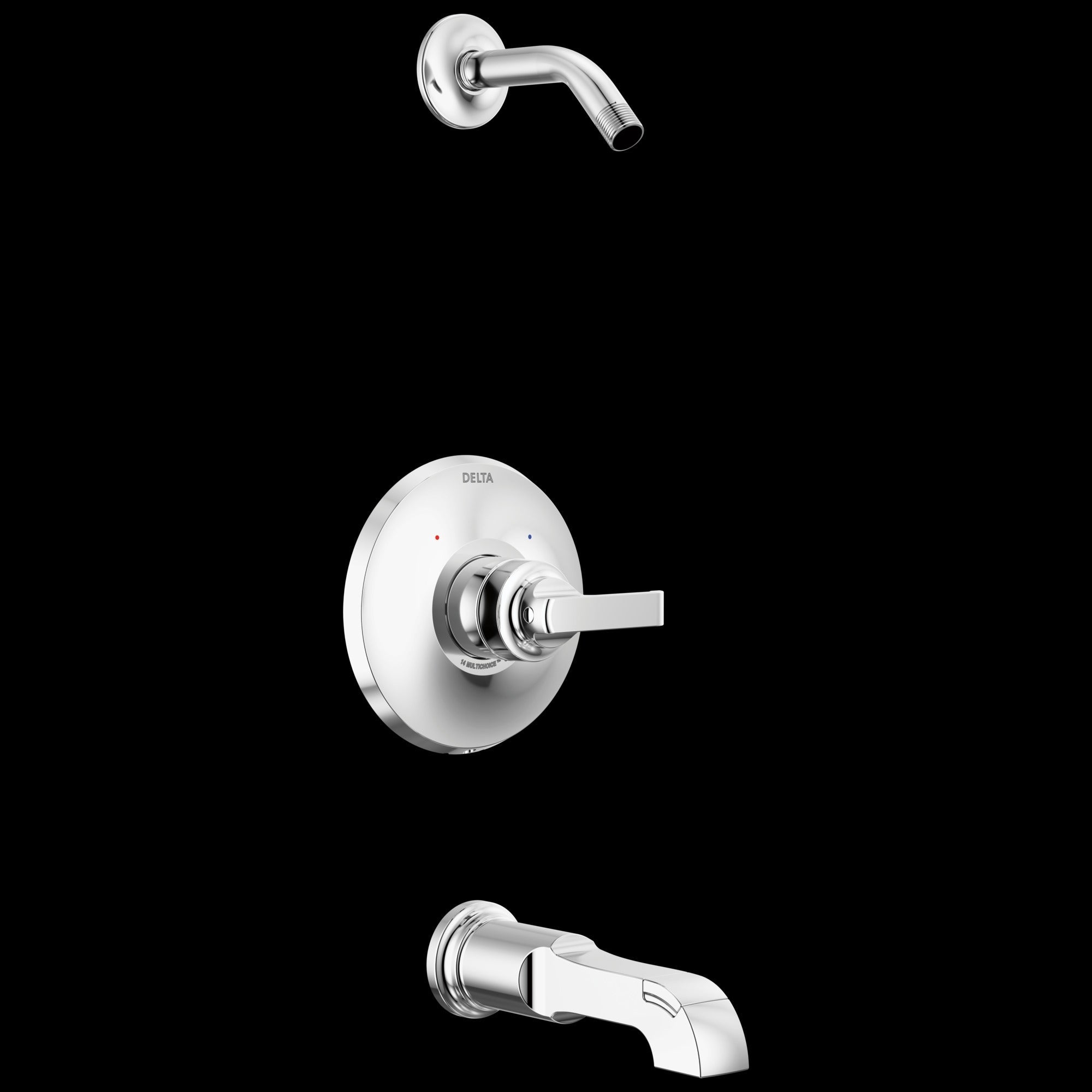 Delta Tetra™ Monitor 14 Series Tub & Shower Trim - Less Head