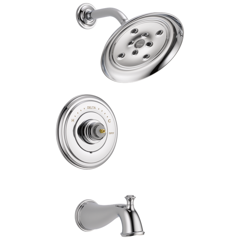 Delta Cassidy® Monitor® 14 Series H2OKinetic® Tub & Shower Trim - Less Handle