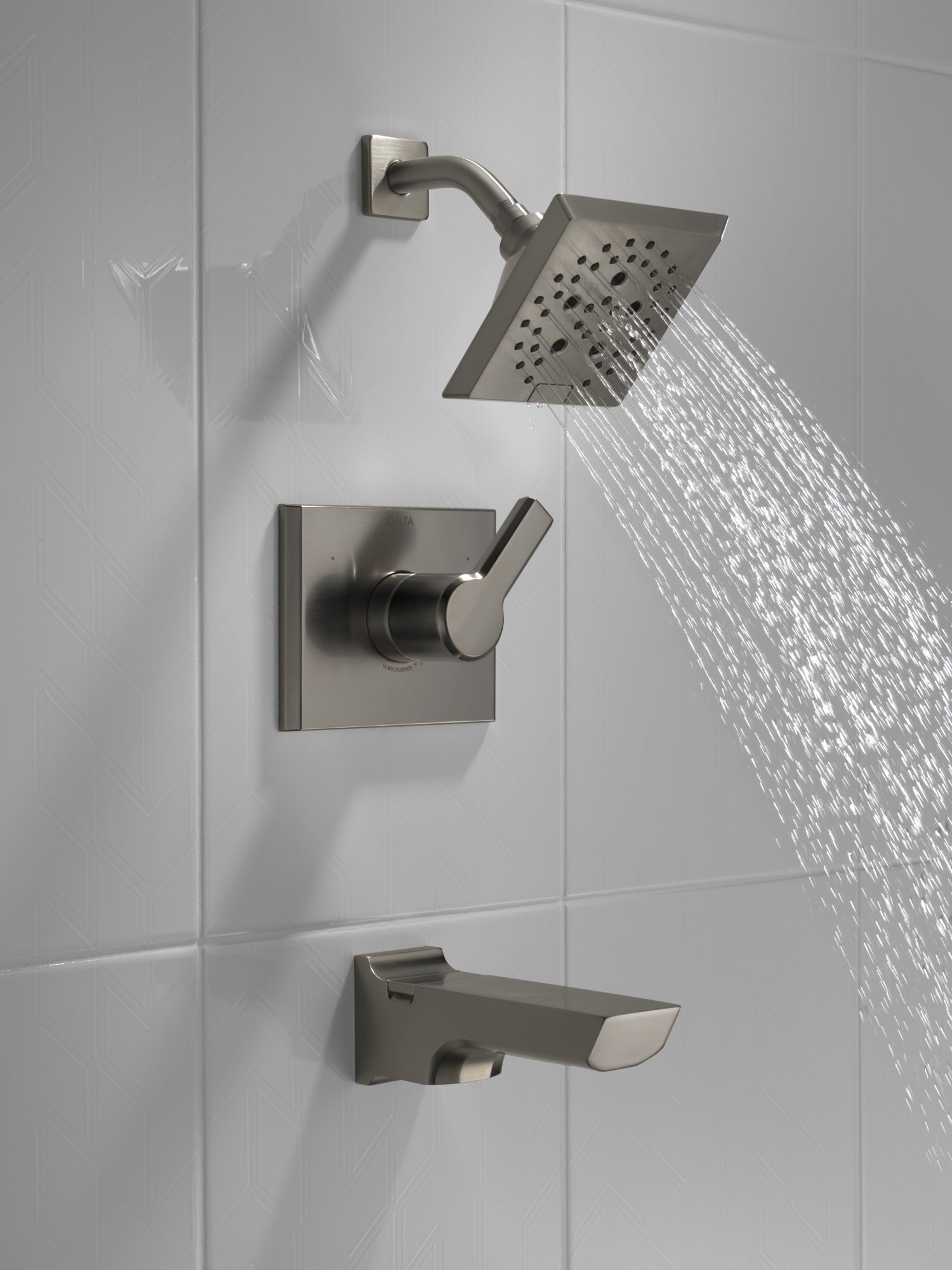 Delta Pivotal® Monitor® 14 Series H2OKinetic® Tub and Shower Trim