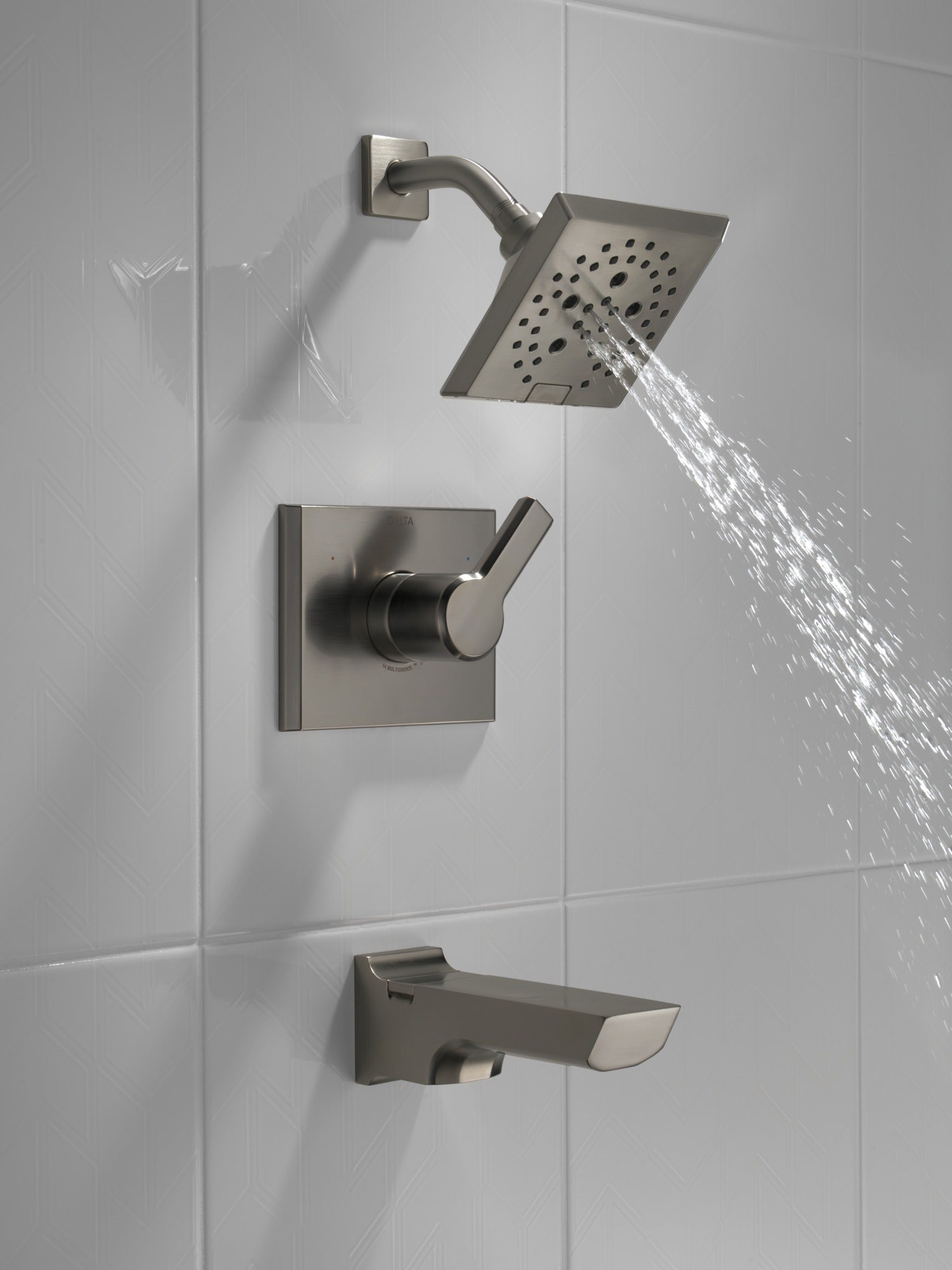 Delta Pivotal® Monitor® 14 Series H2OKinetic® Tub and Shower Trim