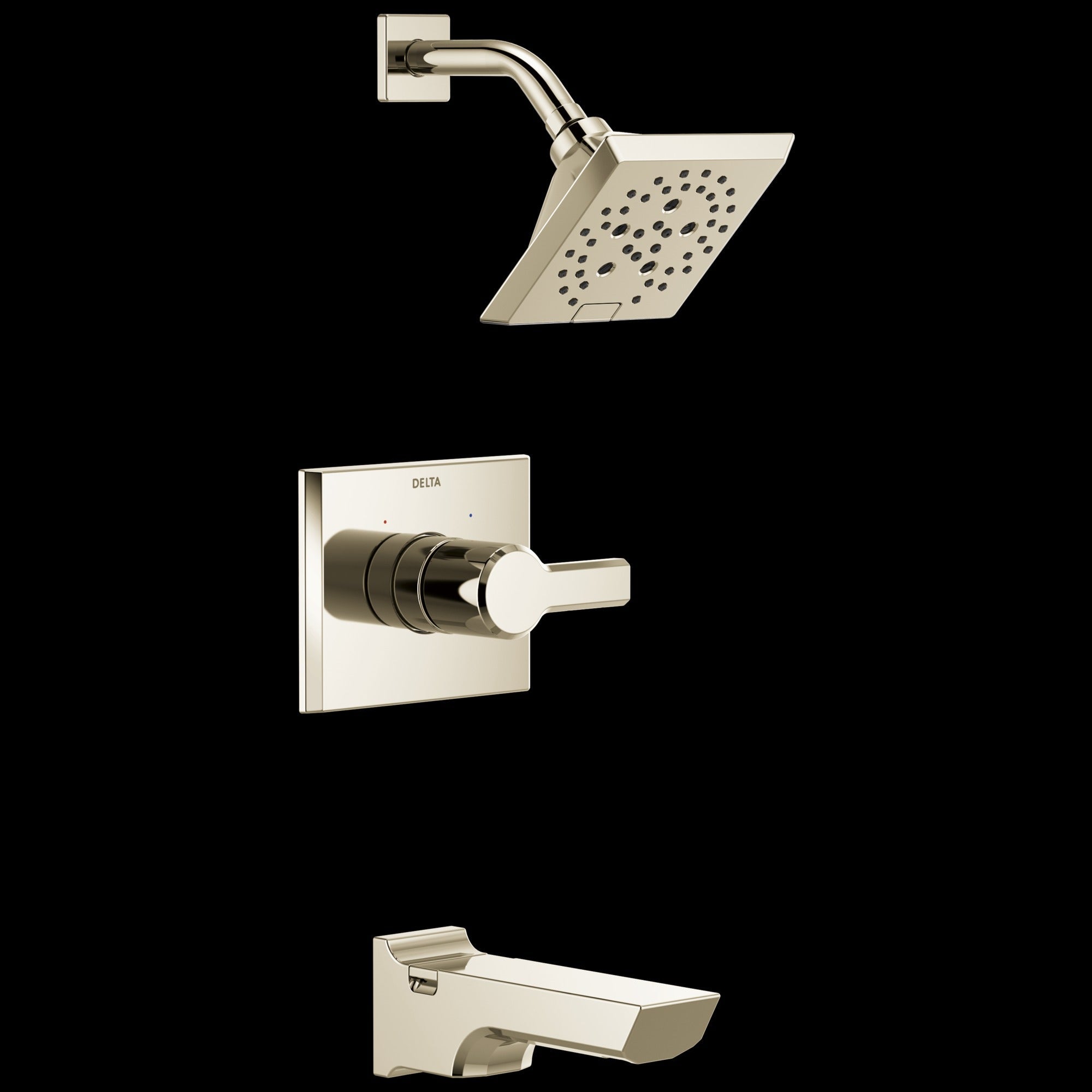 Delta Pivotal® Monitor® 14 Series H2OKinetic® Tub and Shower Trim