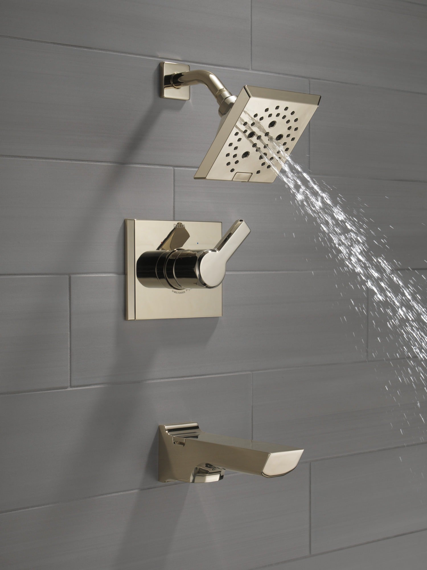 Delta Pivotal® Monitor® 14 Series H2OKinetic® Tub and Shower Trim