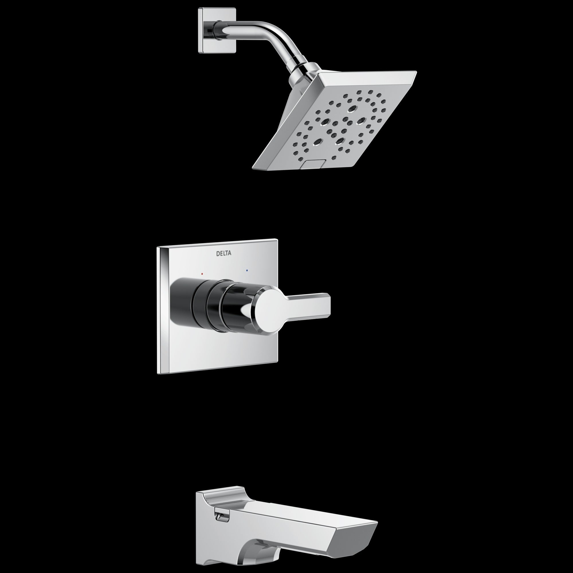 Delta Pivotal® Monitor® 14 Series H2OKinetic® Tub and Shower Trim