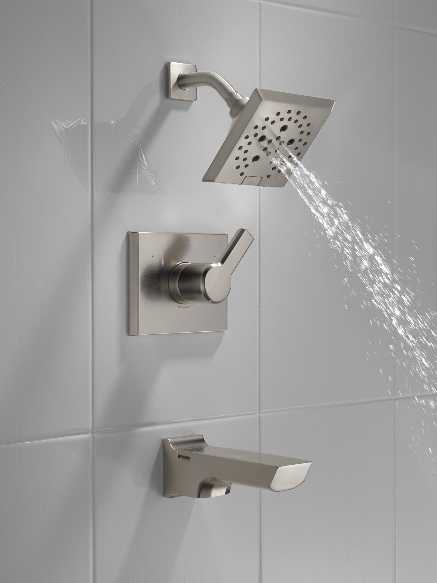 Delta Pivotal® Monitor® 14 Series H2OKinetic® Tub and Shower Trim